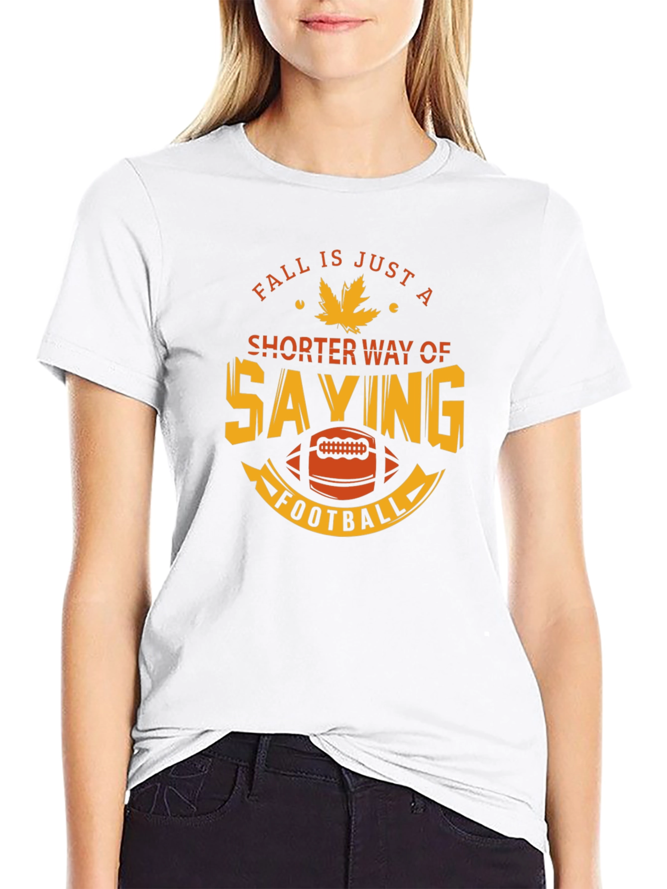 Fall Football Graphic Tee - Short Sleeve