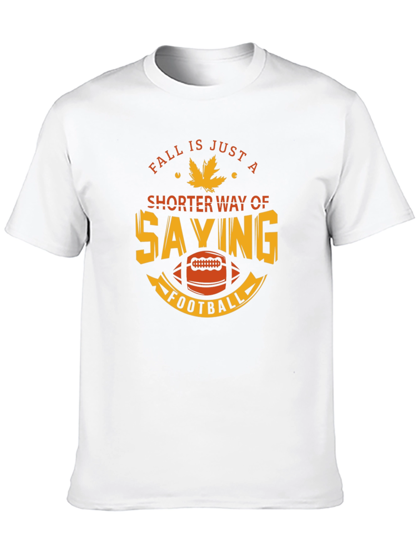 Fall Football Graphic Tee - Short Sleeve