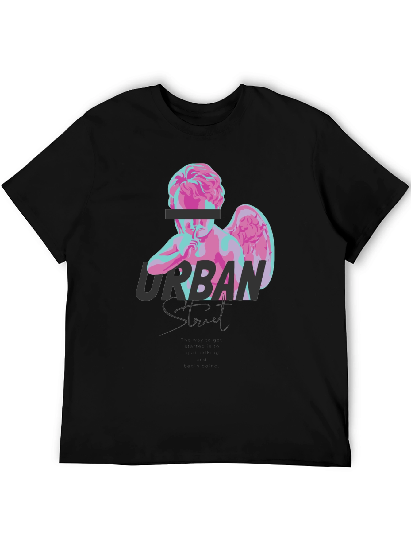 Urban Street Angel Graphic T-Shirt