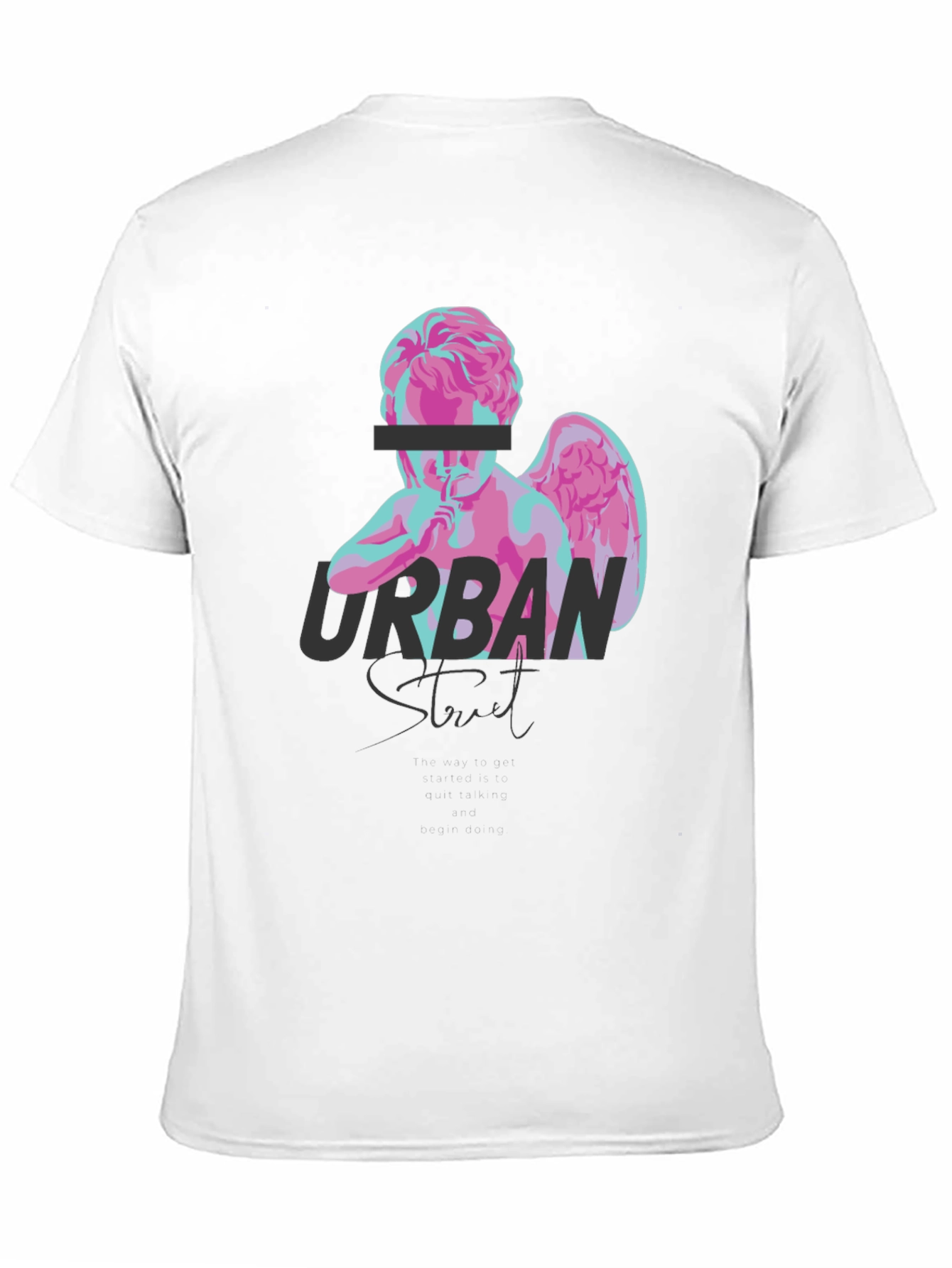 Urban Street Angel Graphic T-Shirt
