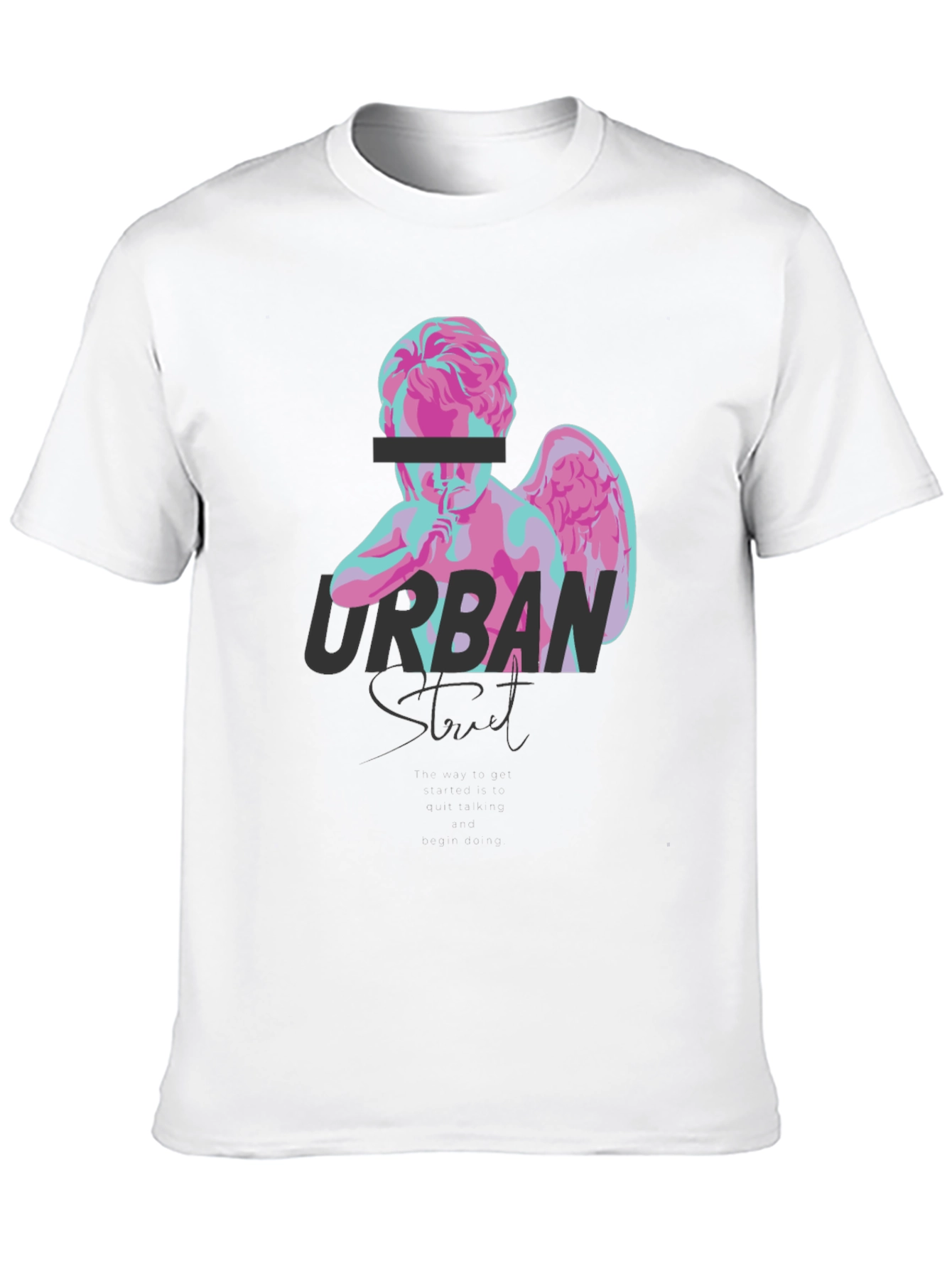 Urban Street Angel Graphic T-Shirt
