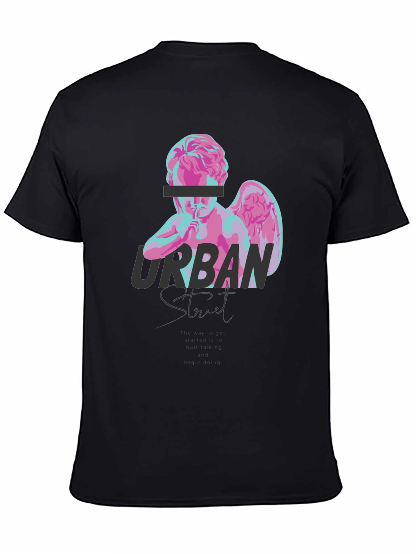 Urban Street Angel Graphic T-Shirt