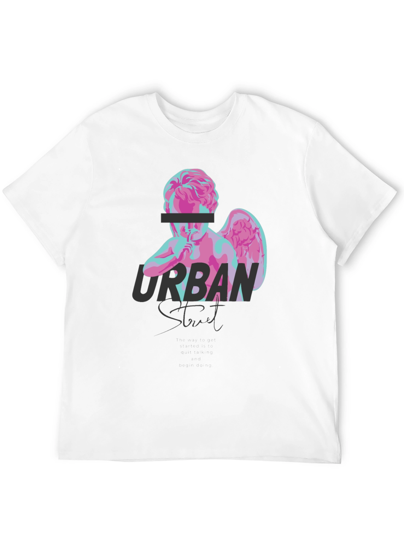 Urban Street Angel Graphic T-Shirt
