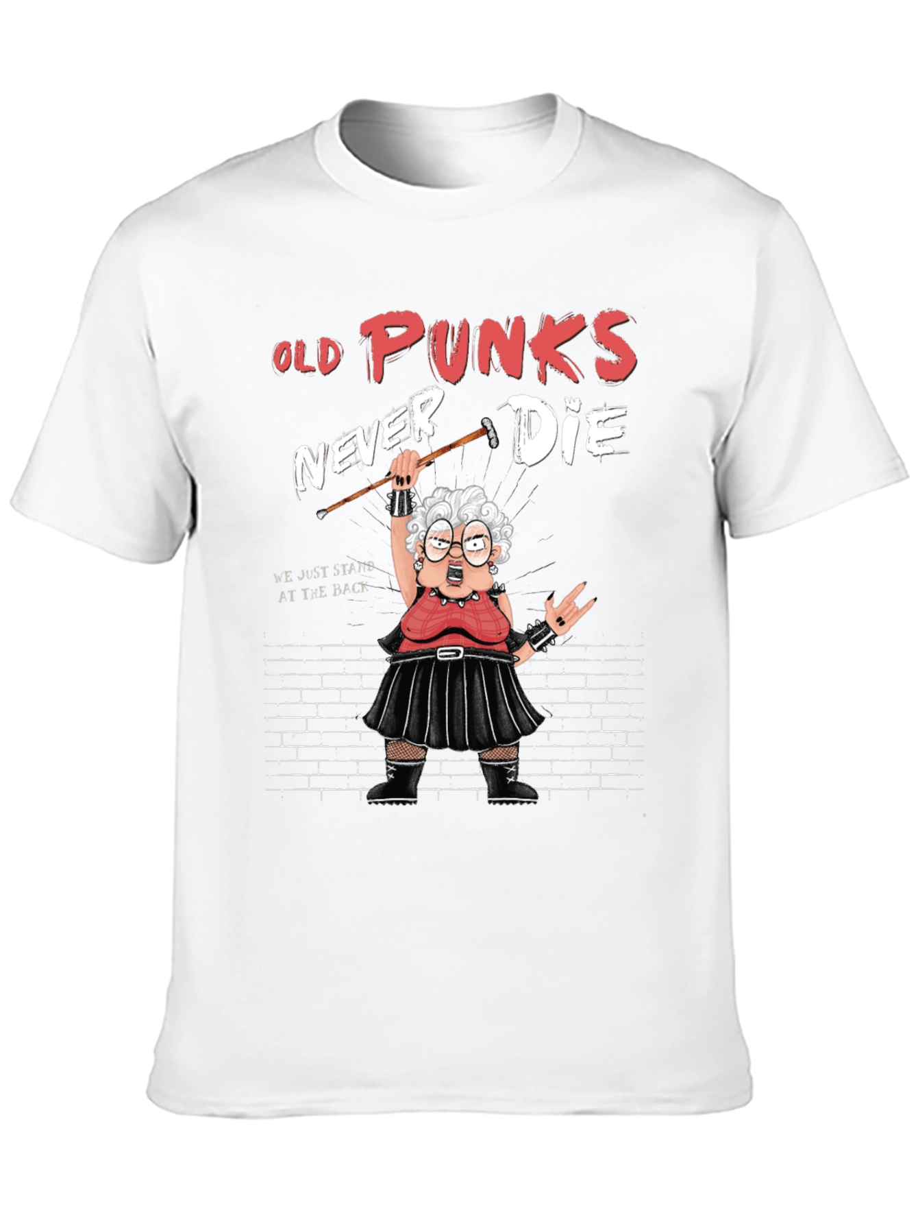 Old Punks Never Die Graphic T-Shirt