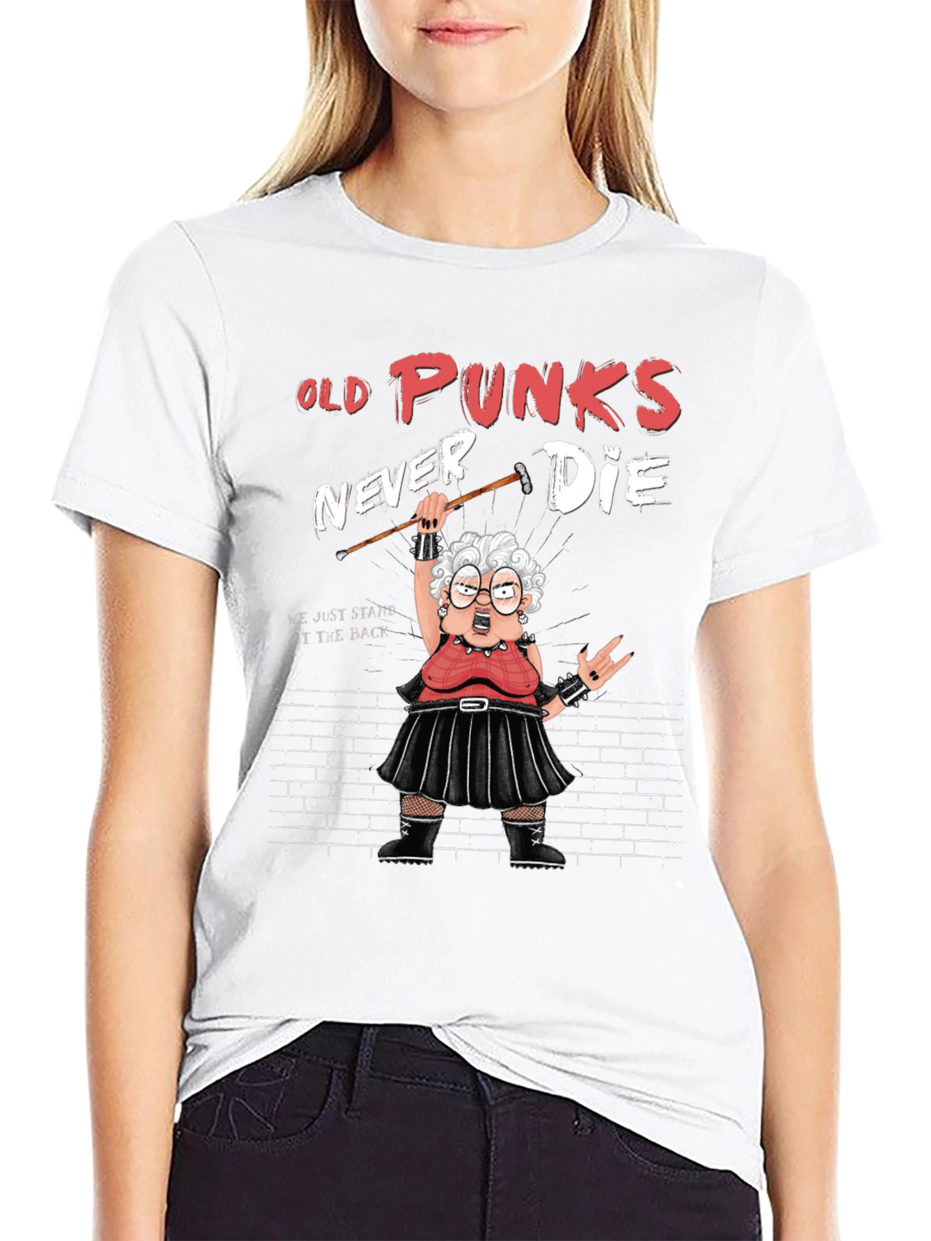 Old Punks Never Die Graphic T-Shirt