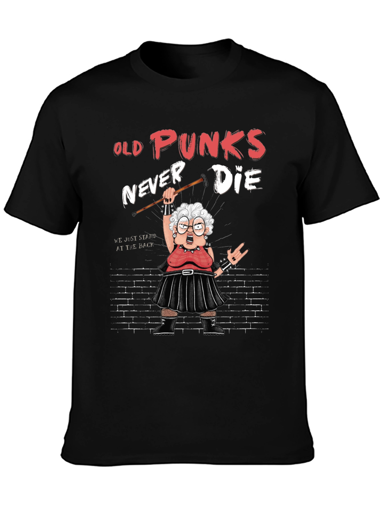 Old Punks Never Die Graphic T-Shirt