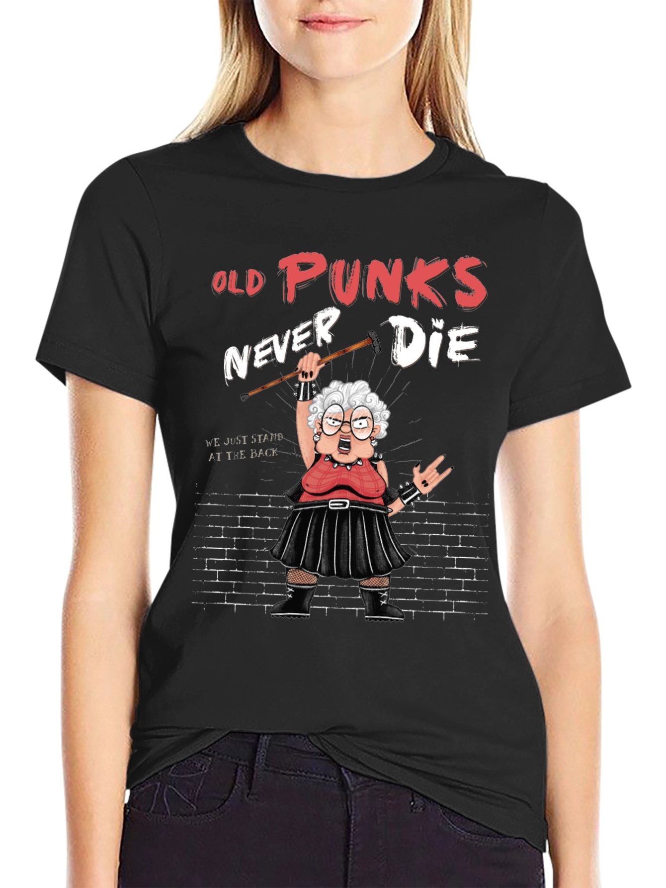 Old Punks Never Die Graphic T-Shirt
