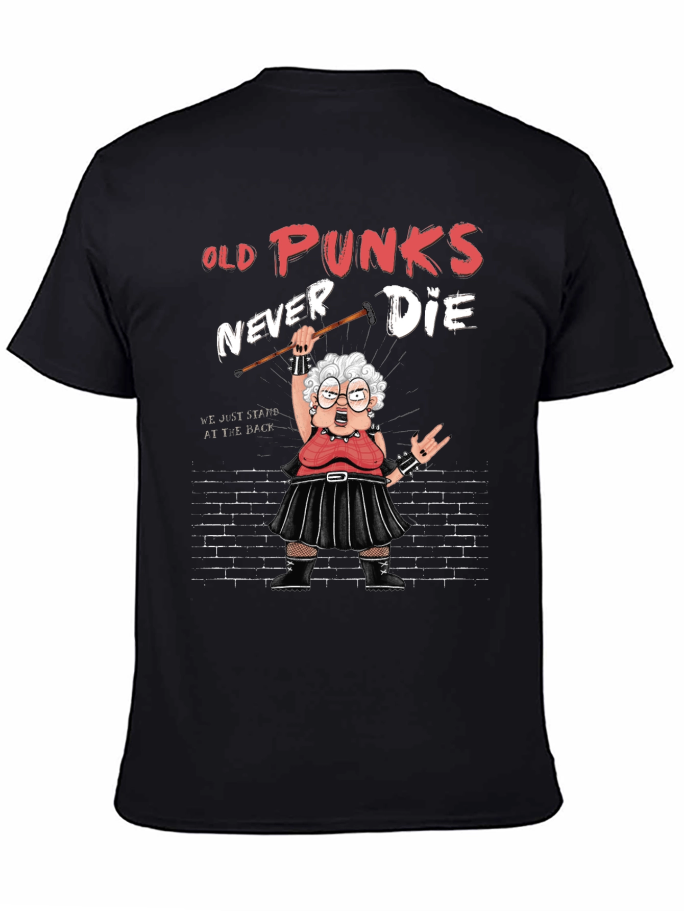 Old Punks Never Die Graphic T-Shirt