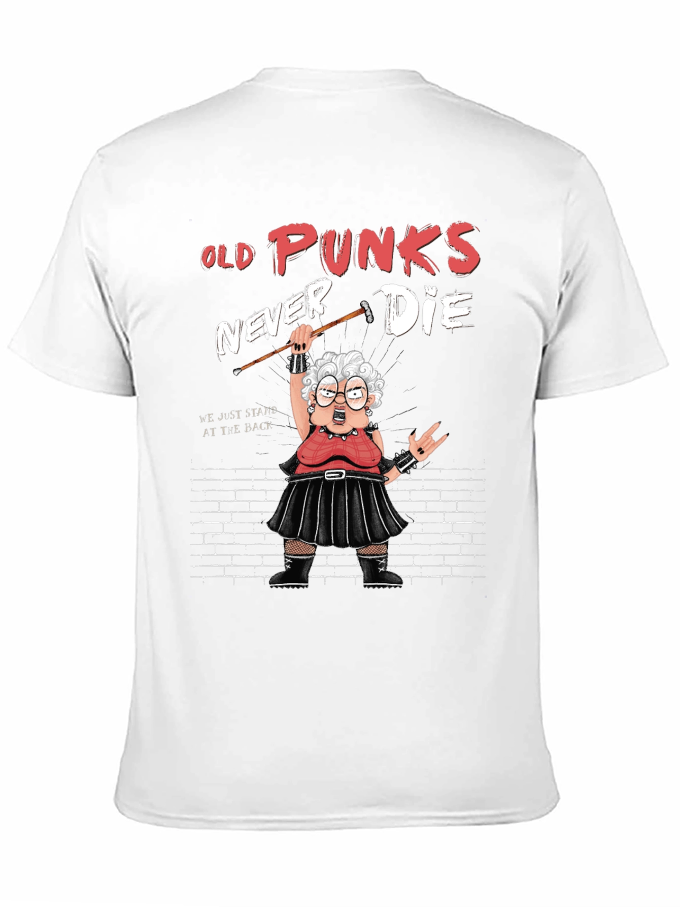 Old Punks Never Die Graphic T-Shirt