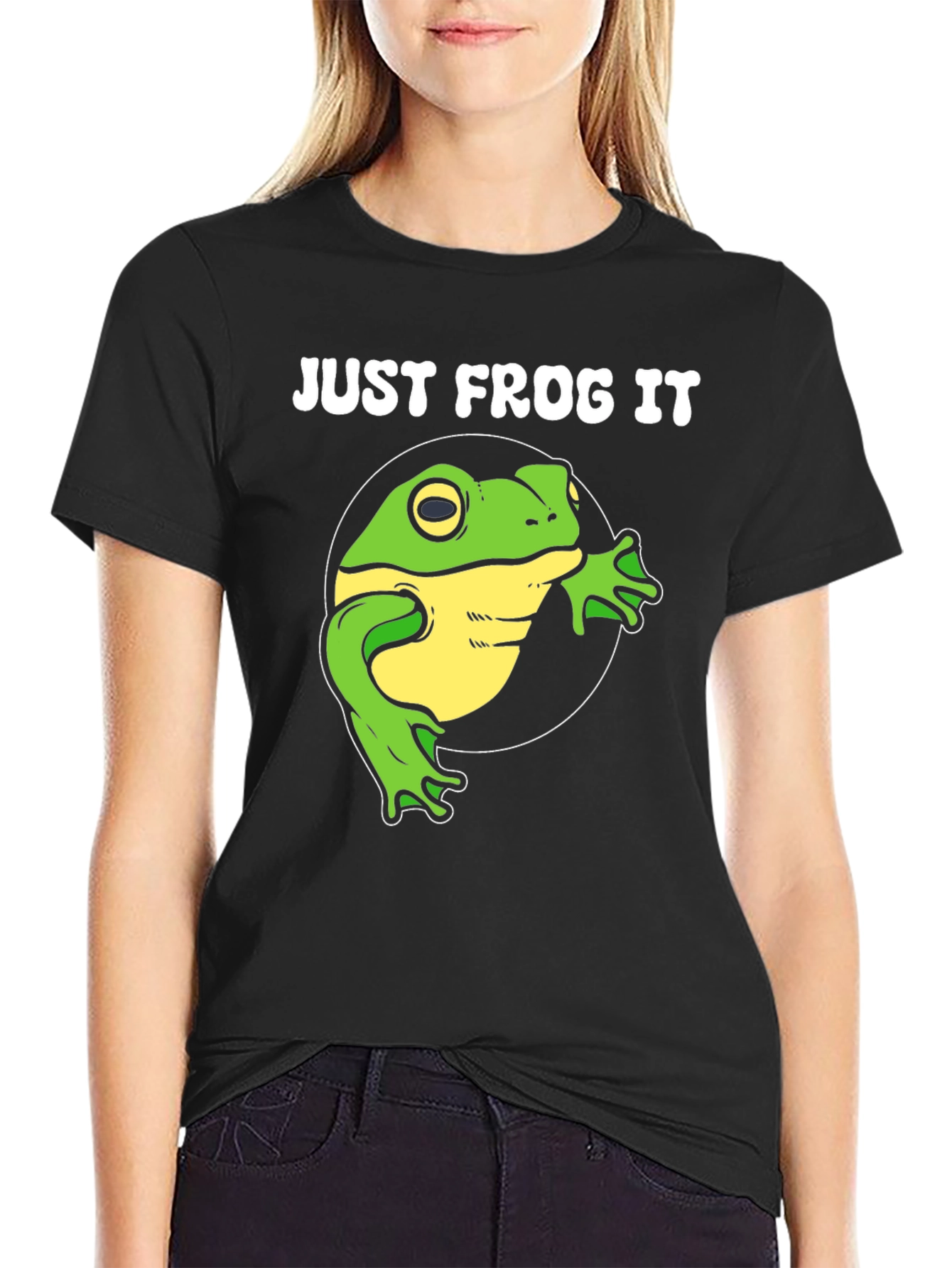 Just Frog It T-Shirt - Funny Animal Tee