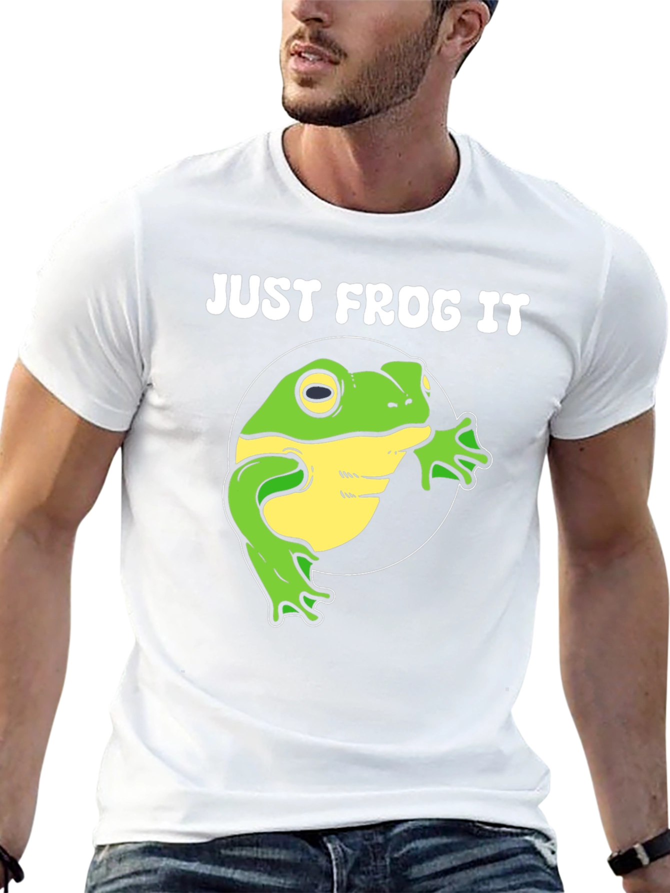 Just Frog It T-Shirt - Funny Animal Tee