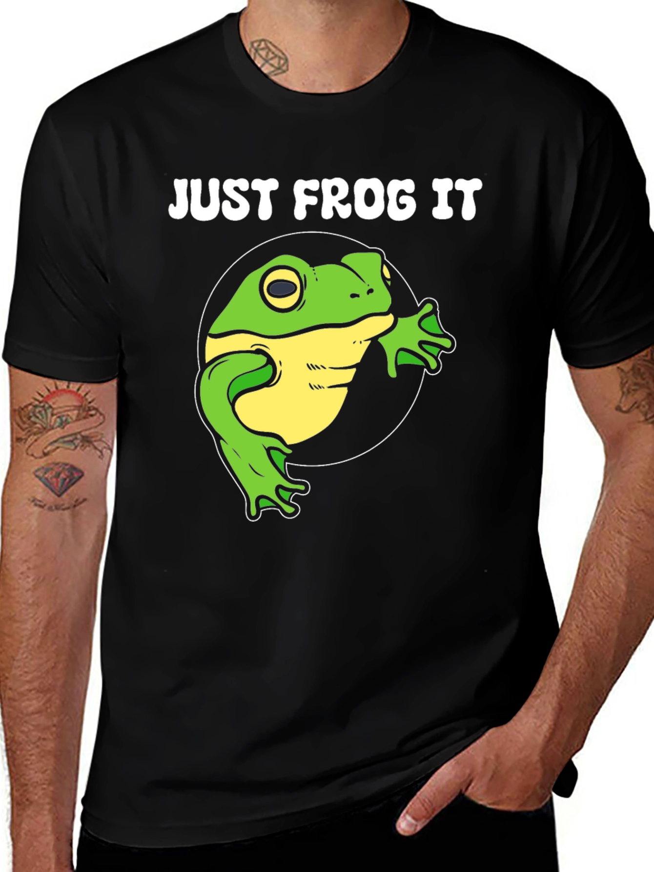 Just Frog It T-Shirt - Funny Animal Tee