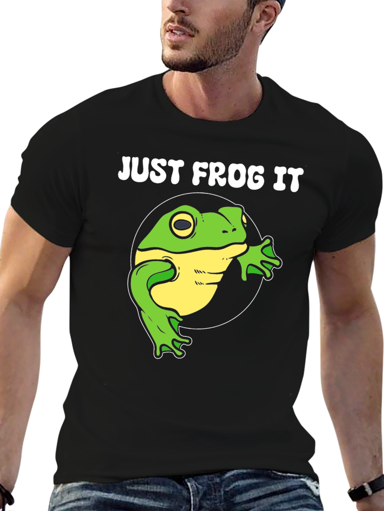 Just Frog It T-Shirt - Funny Animal Tee