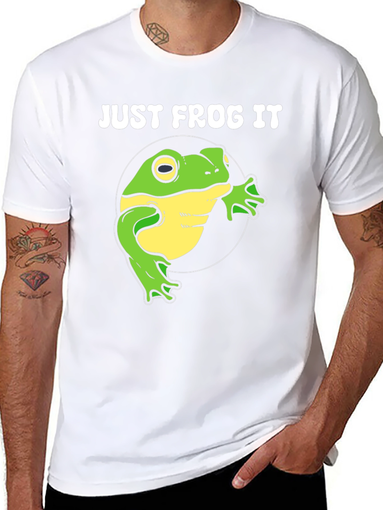 Just Frog It T-Shirt - Funny Animal Tee