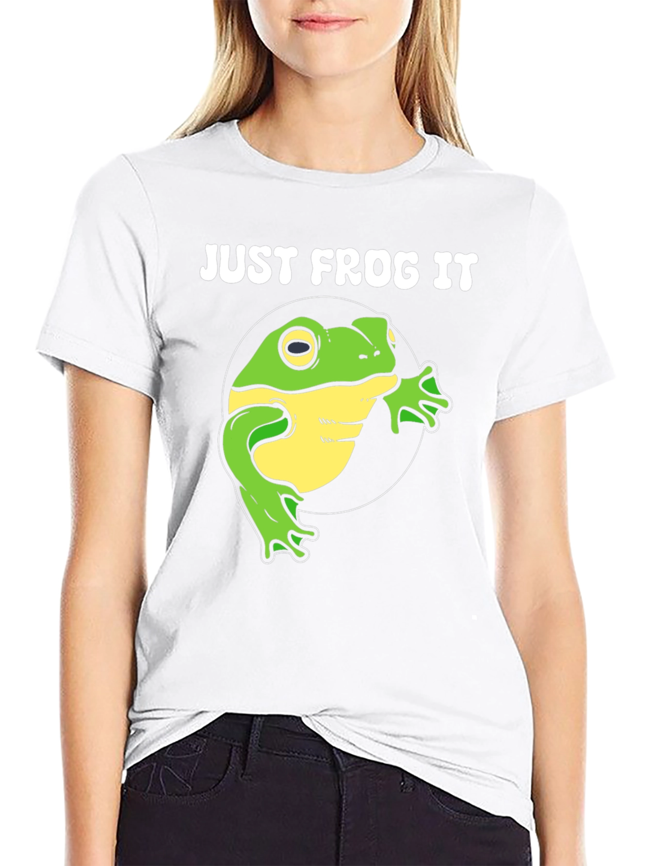 Just Frog It T-Shirt - Funny Animal Tee