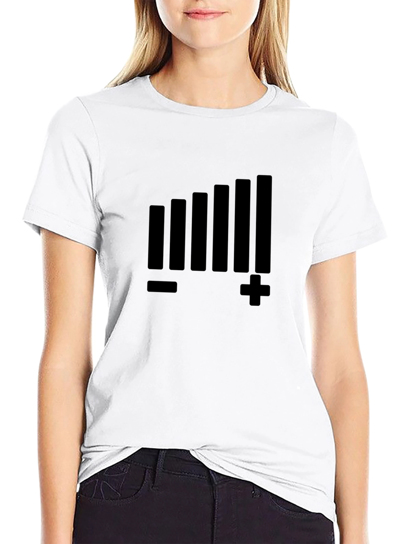 Volume Control Graphic Tee - Black T-Shirt