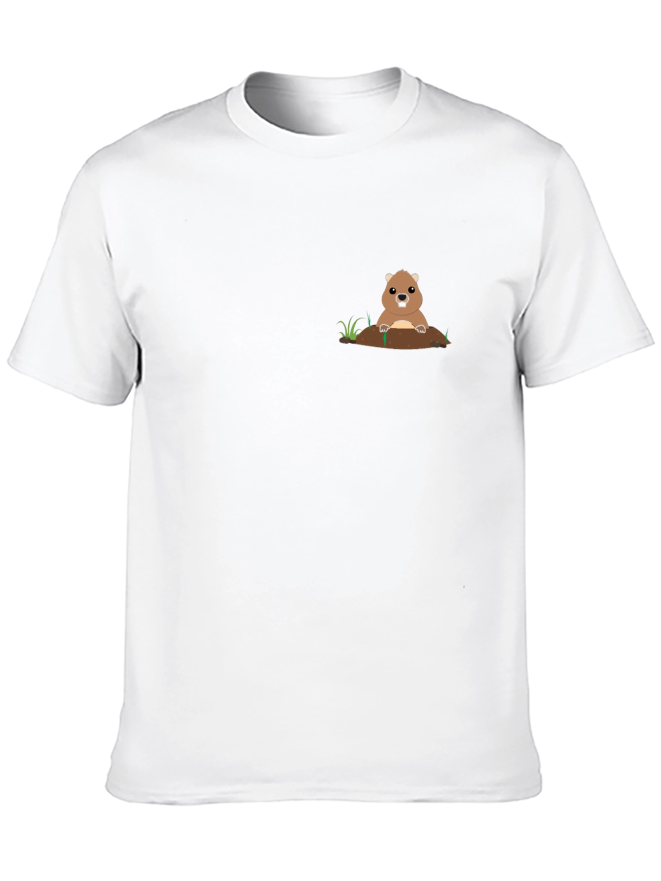 Groundhog Graphic Tee - Black Casual Comfort