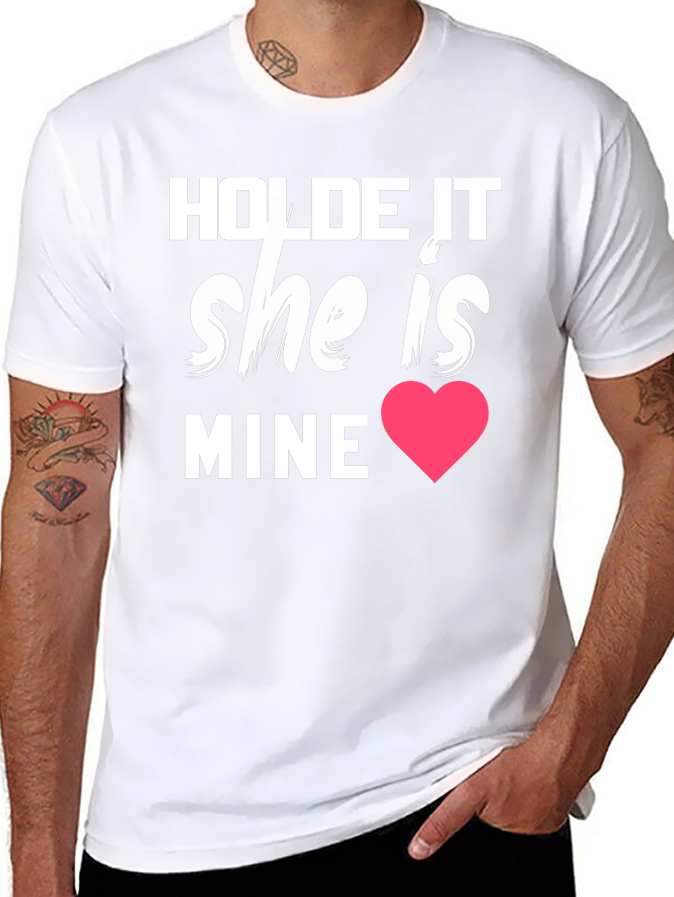 Hold It She Is Mine Graphic Tee
