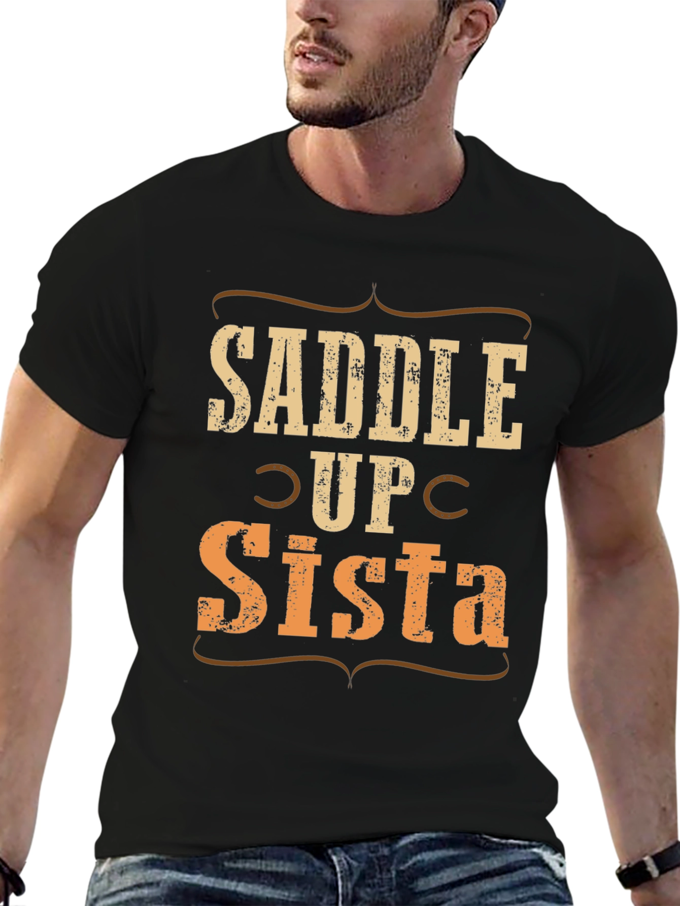 Saddle Up Sista T-Shirt Western Style Tee