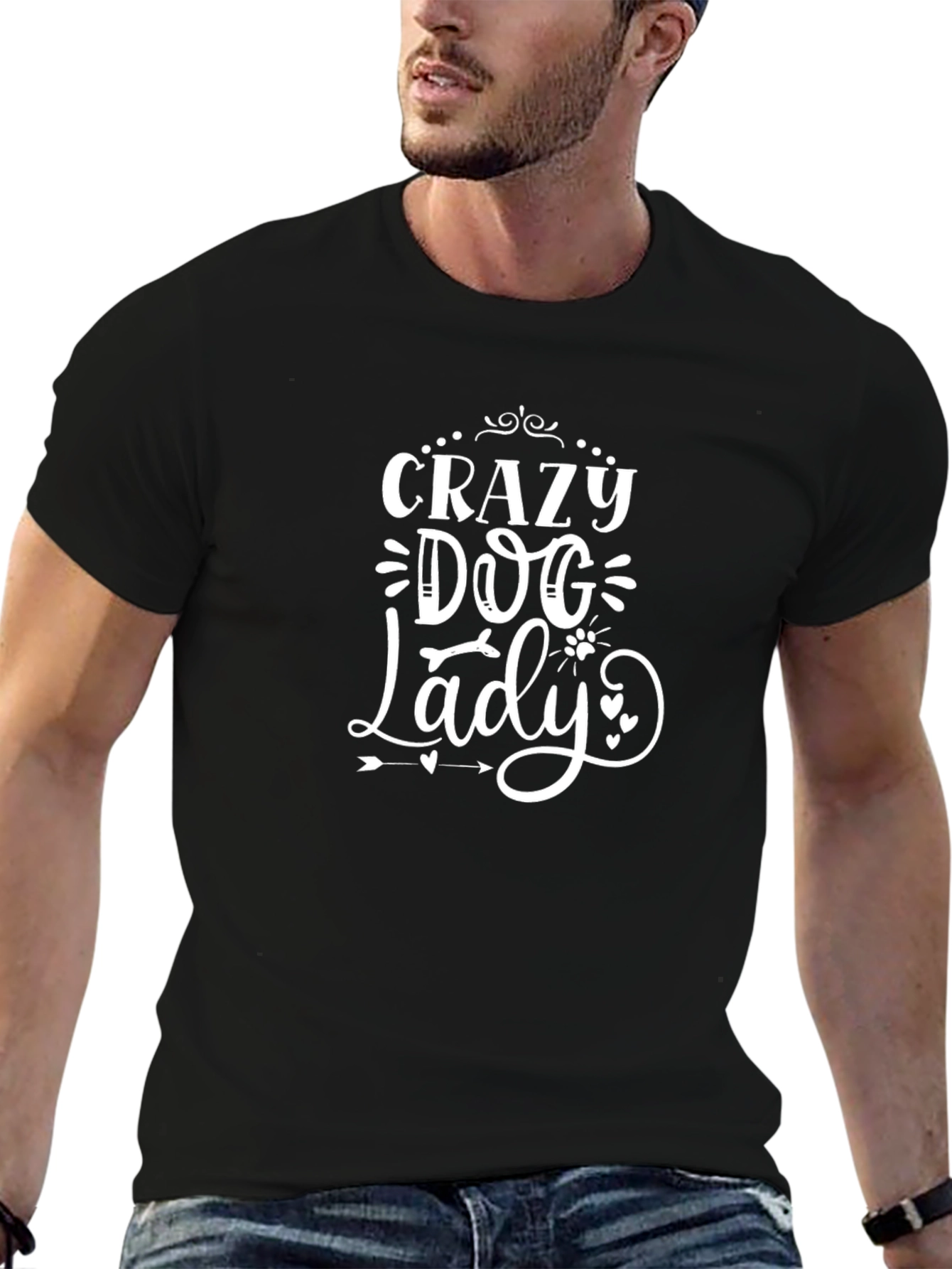 Crazy Dog Lady Graphic Tee - Unisex