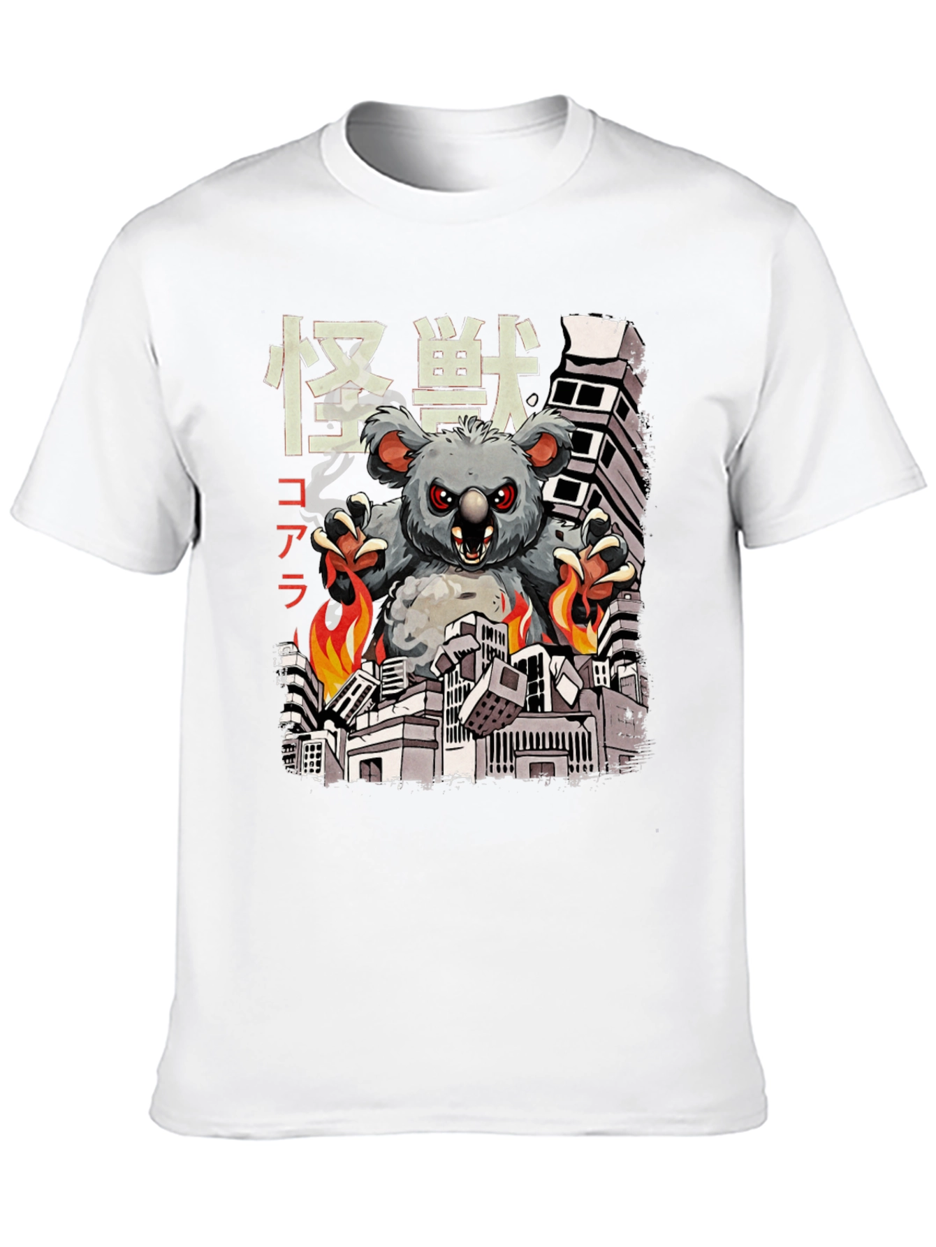 Kaiju Koala T-Shirt - Monster Koala Wrecking City