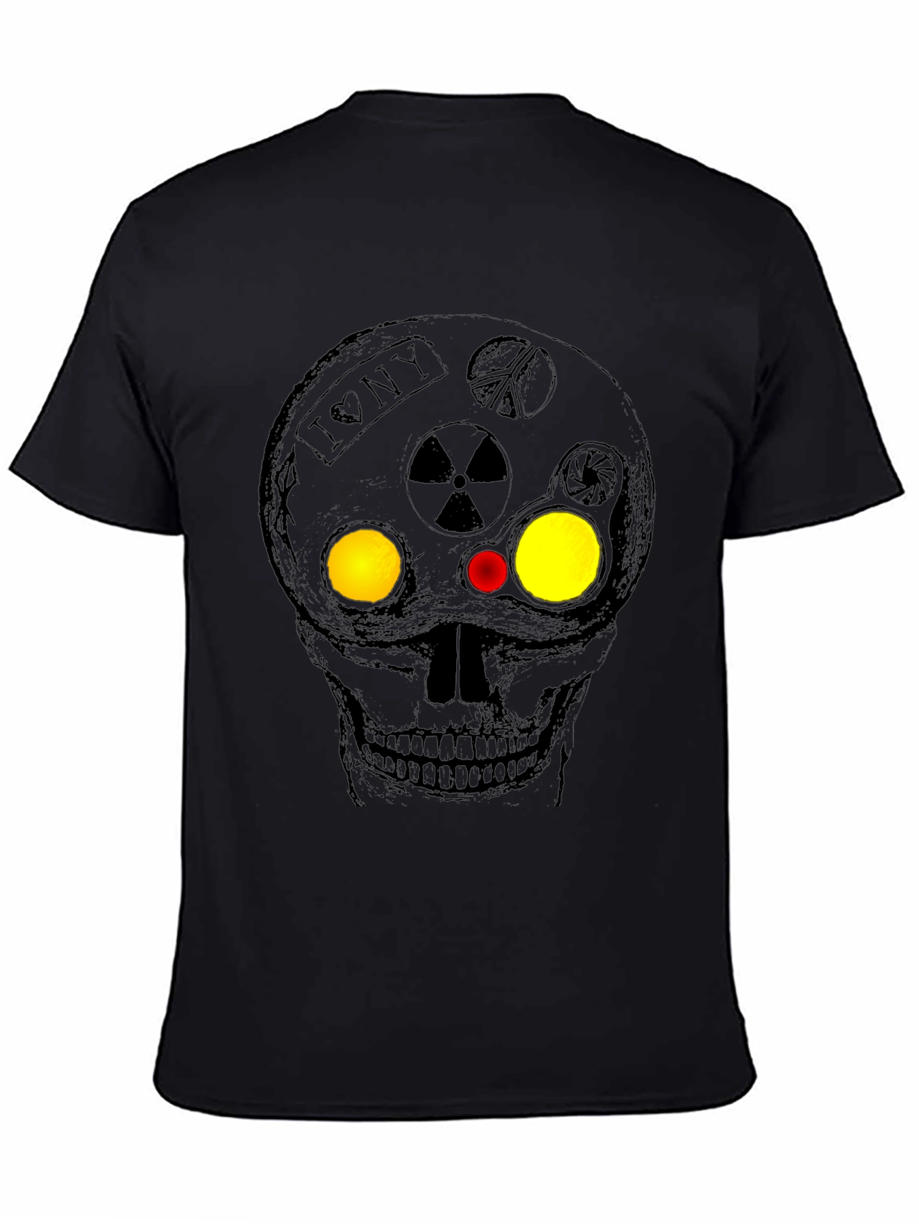 Skull Graphic Tee - Edgy Urban Design