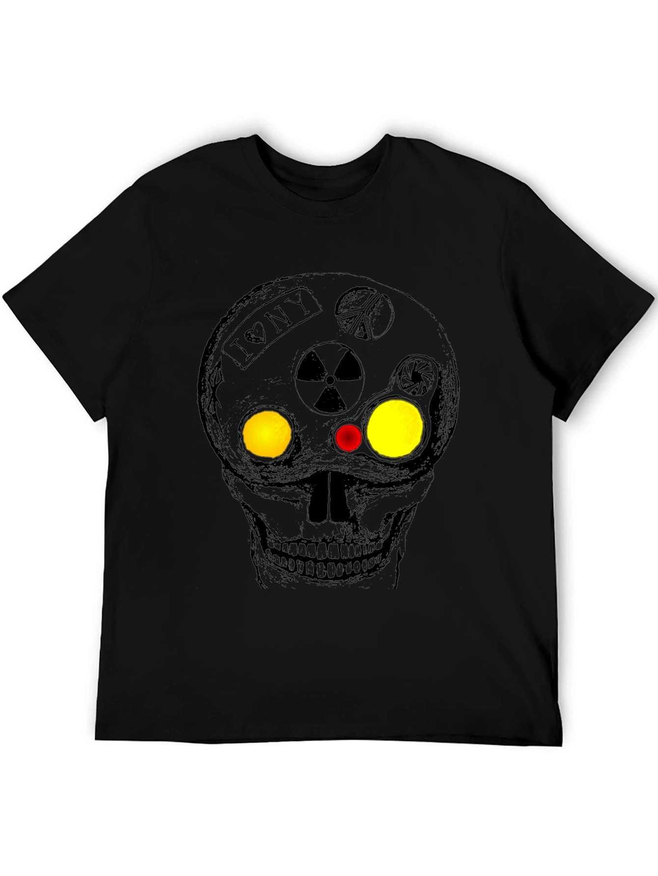 Skull Graphic Tee - Edgy Urban Design