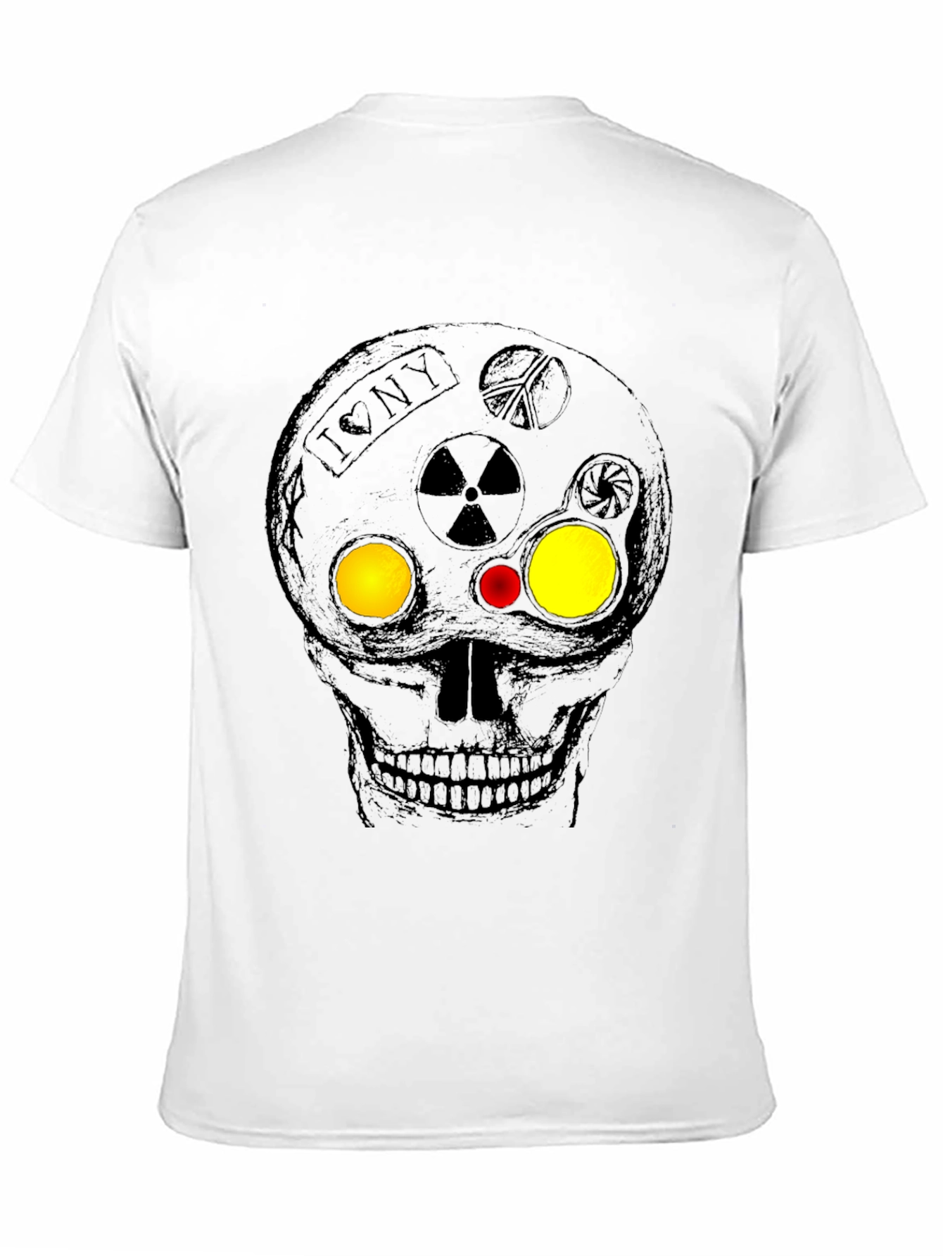 Skull Graphic Tee - Edgy Urban Design
