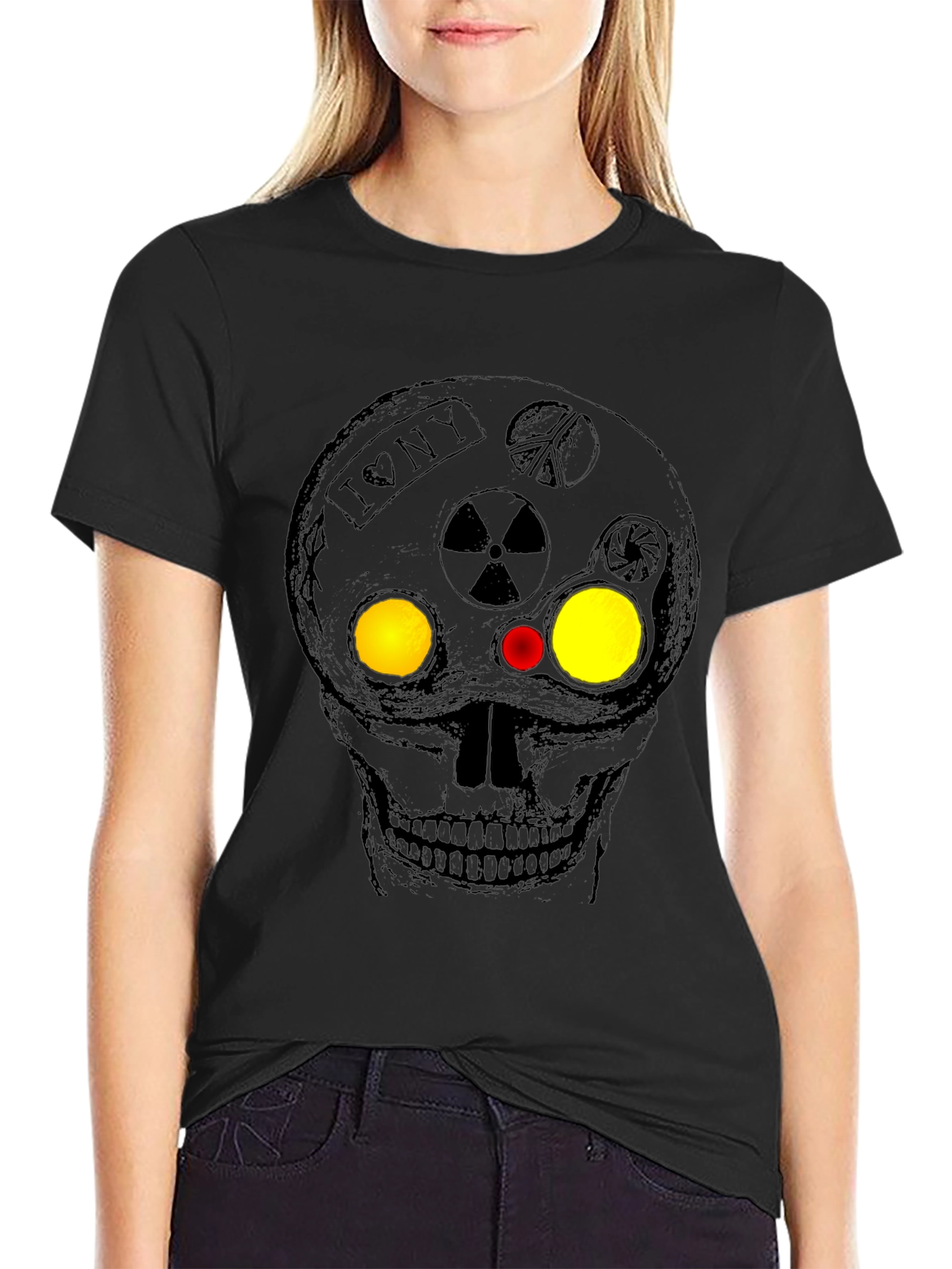 Skull Graphic Tee - Edgy Urban Design