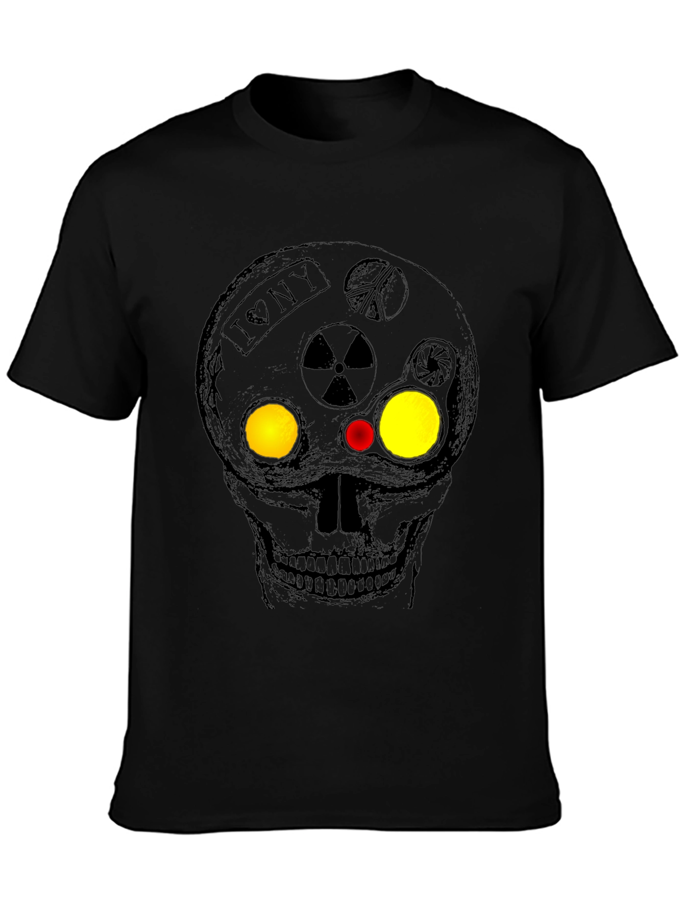 Skull Graphic Tee - Edgy Urban Design