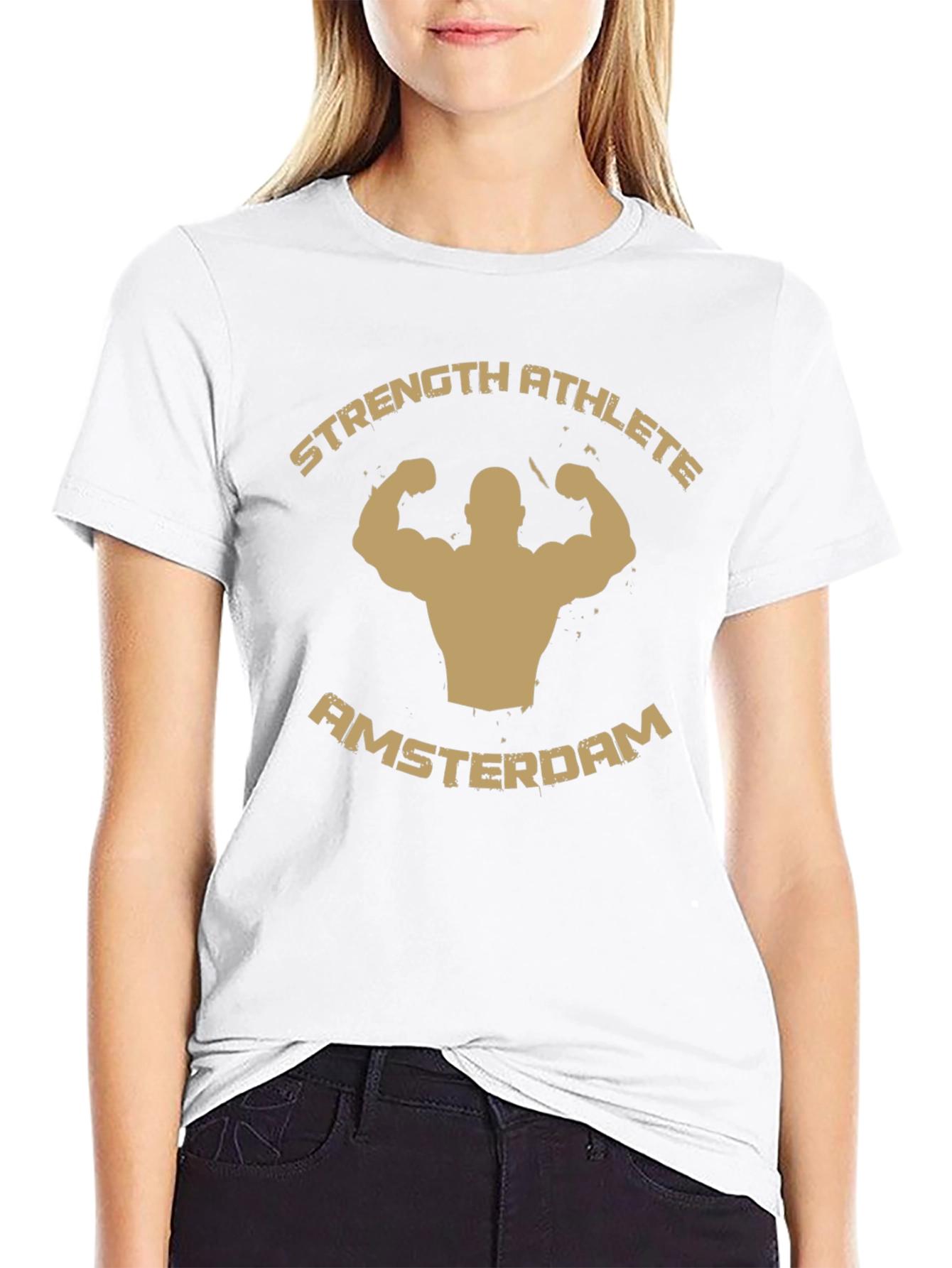 Strength Athlete Amsterdam Black T-Shirt