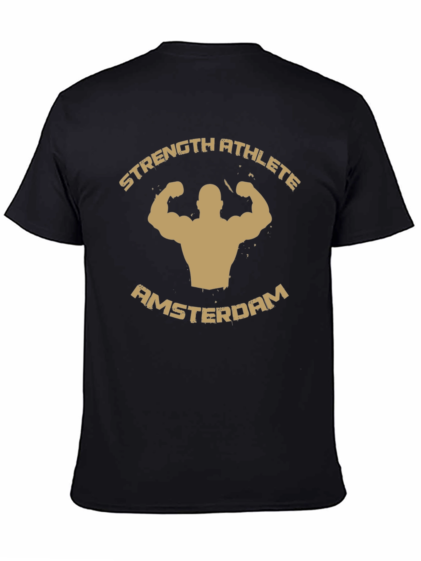 Strength Athlete Amsterdam Black T-Shirt