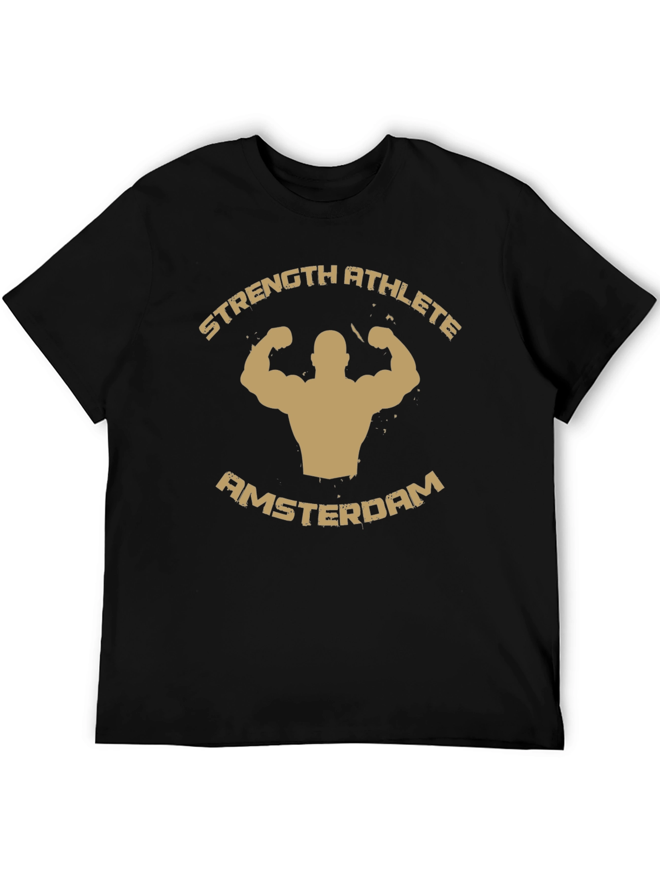 Strength Athlete Amsterdam Black T-Shirt