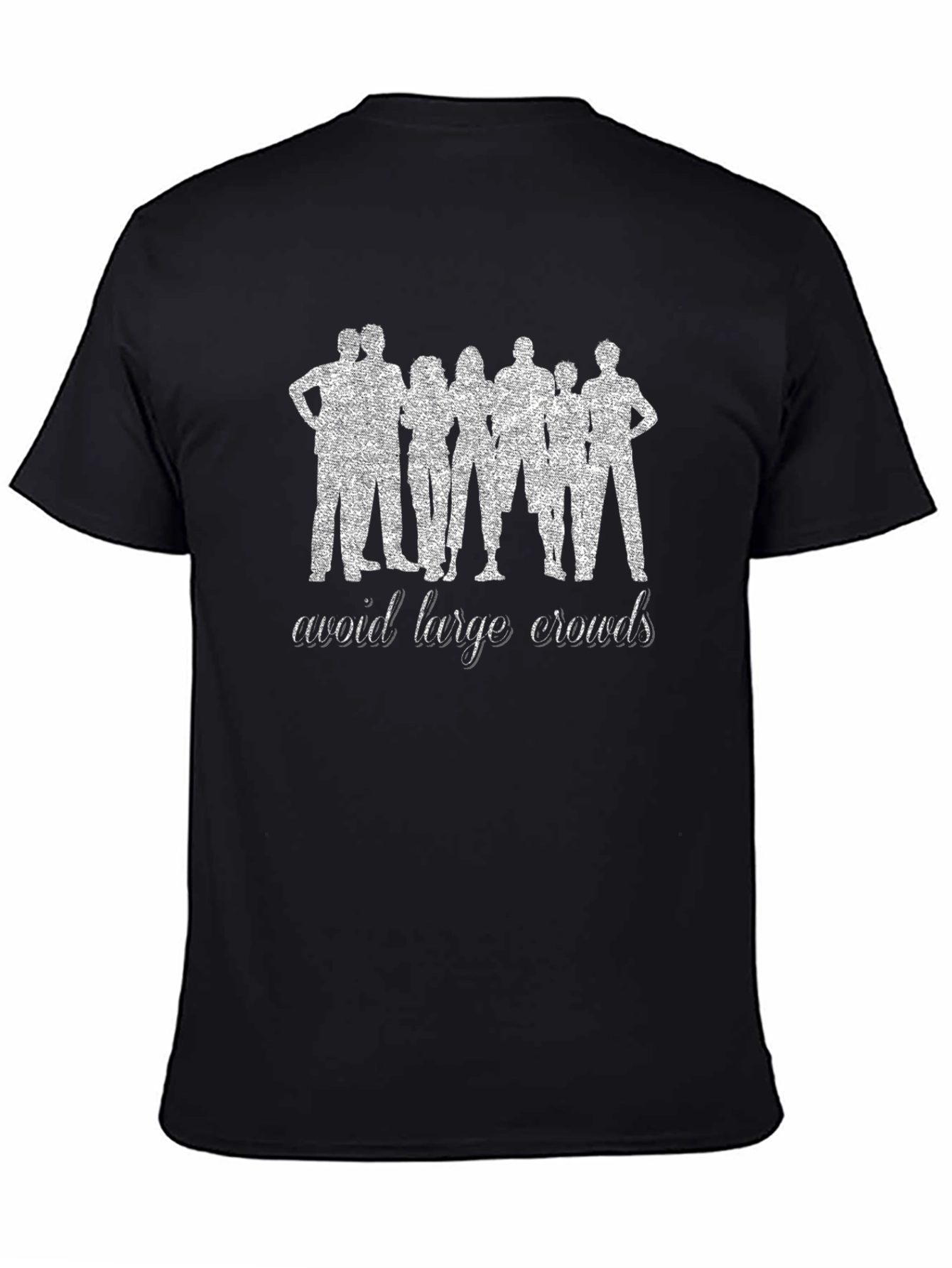 Avoid Crowds Graphic Tee