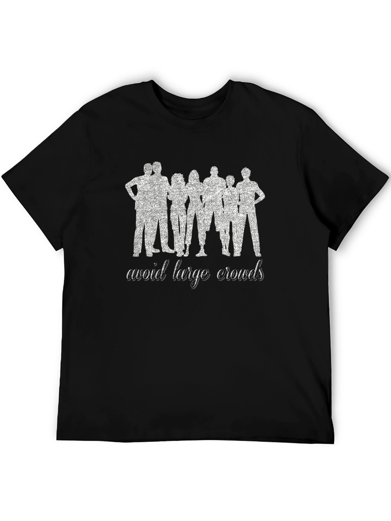 Avoid Crowds Graphic Tee