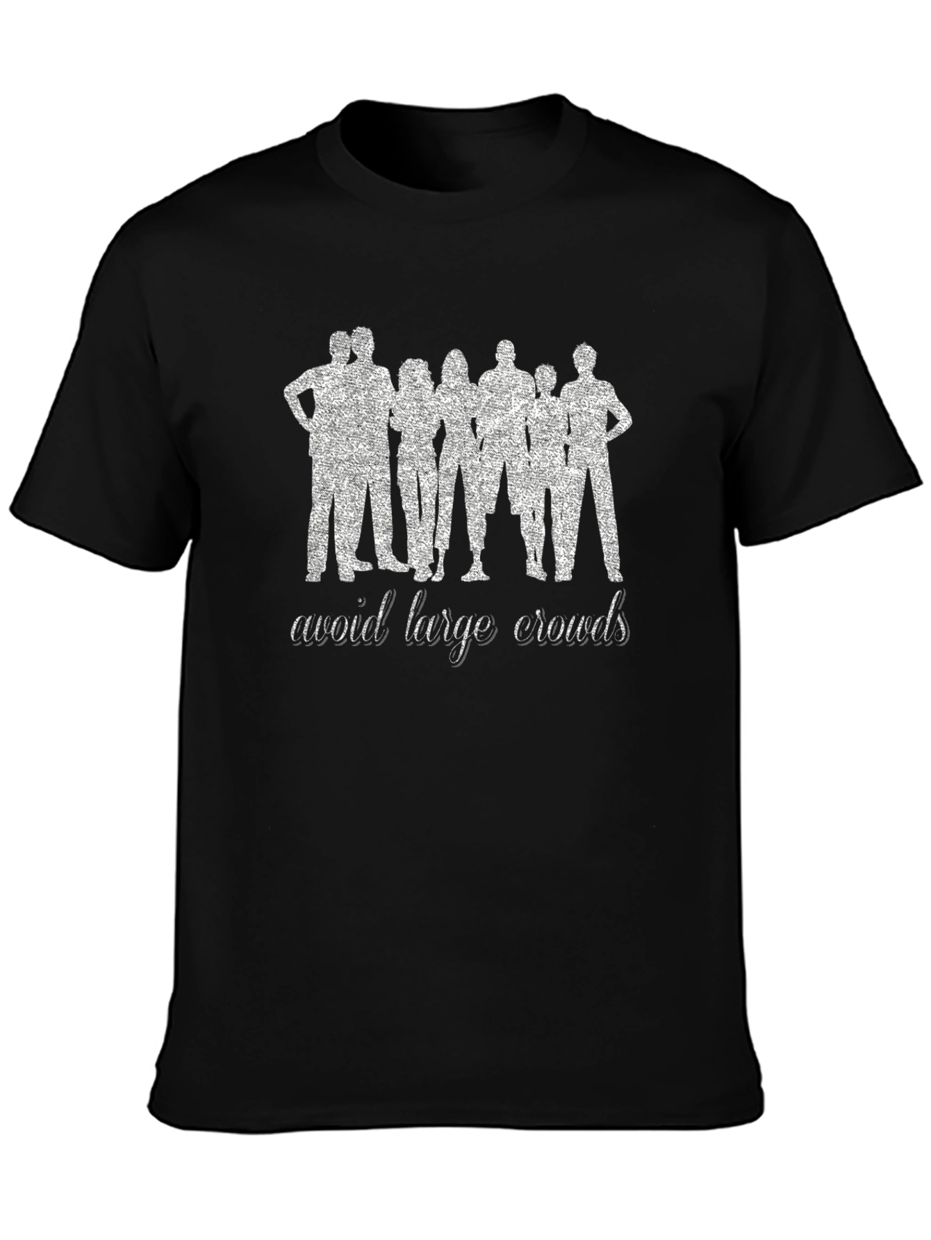 Avoid Crowds Graphic Tee