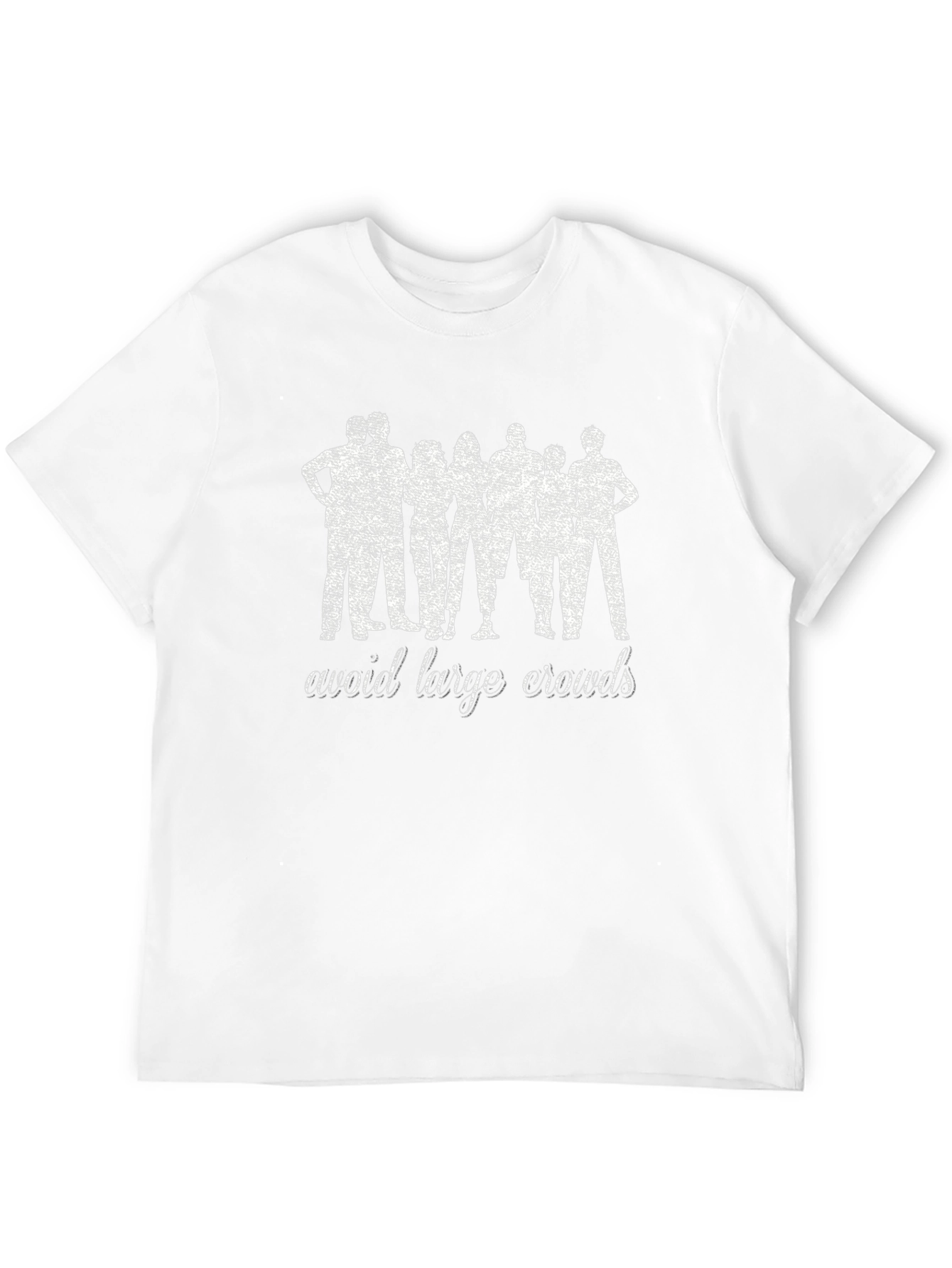 Avoid Crowds Graphic Tee