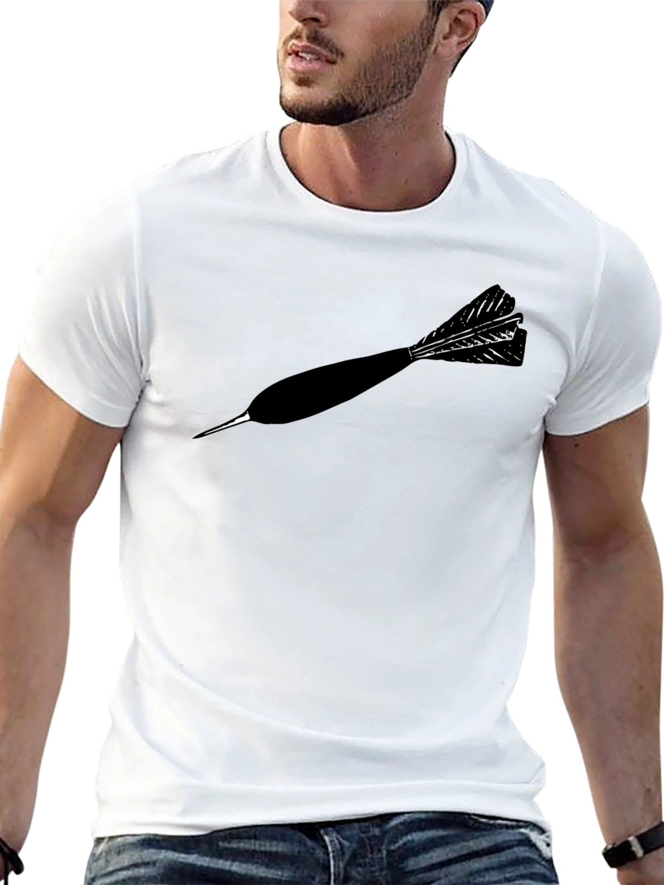 Dart Graphic Tee - Casual Comfort