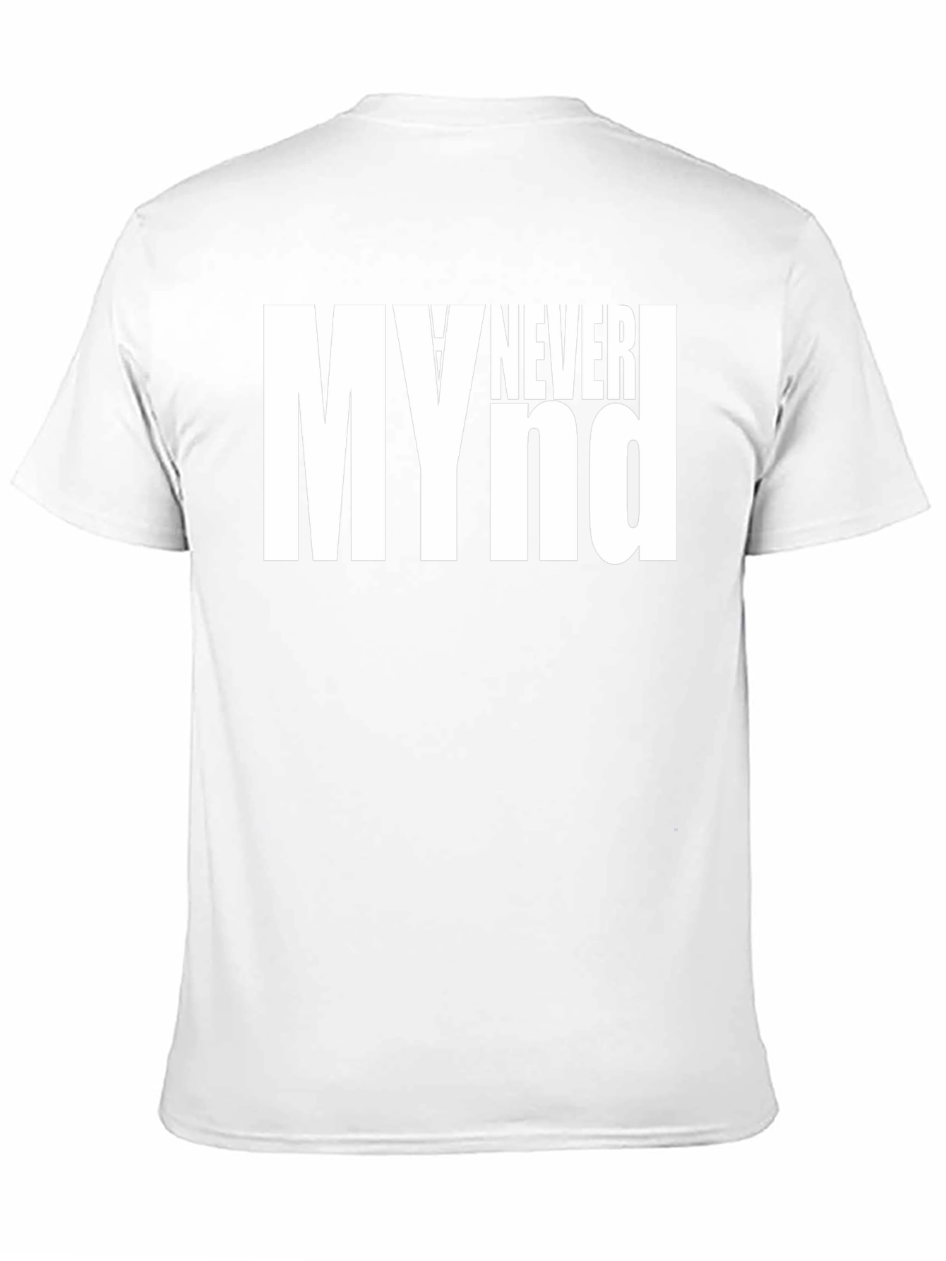 My Never Mind Graphic Tee - Black