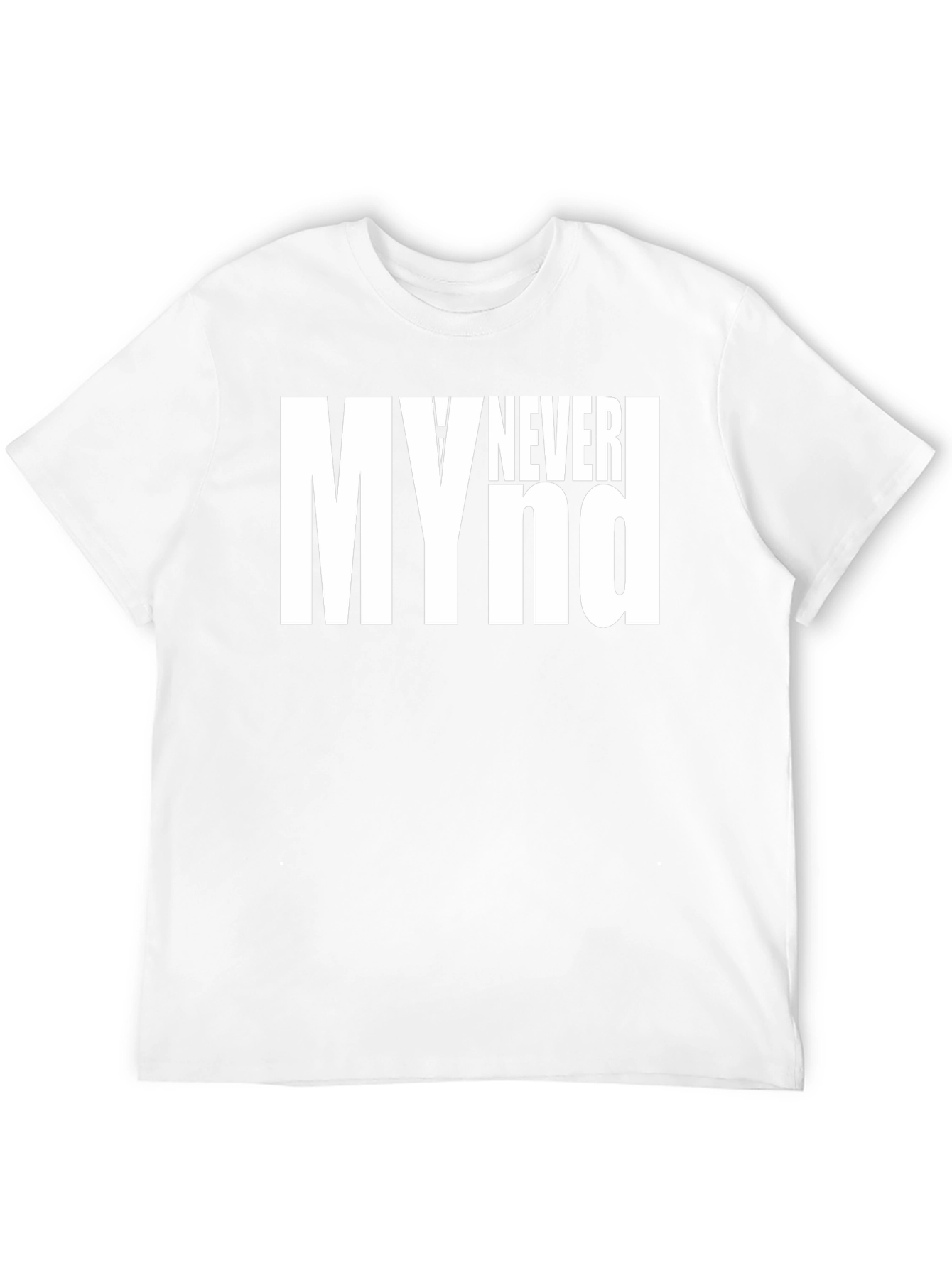 My Never Mind Graphic Tee - Black