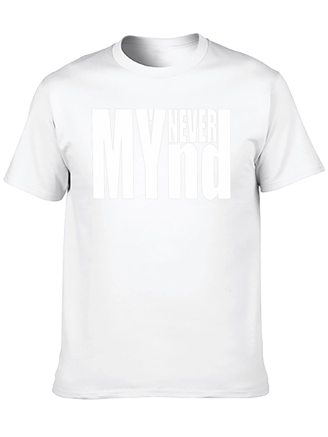 My Never Mind Graphic Tee - Black