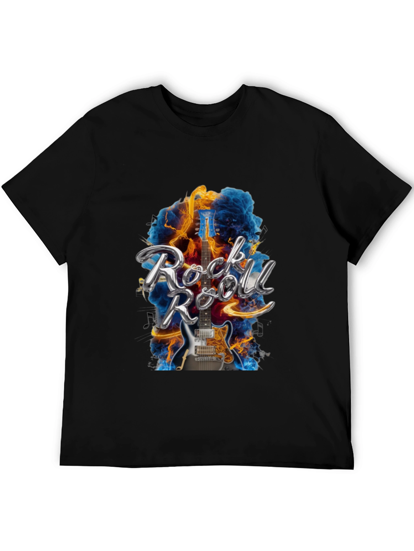 Rock and Roll Guitar T-Shirt - Music Lover Tee