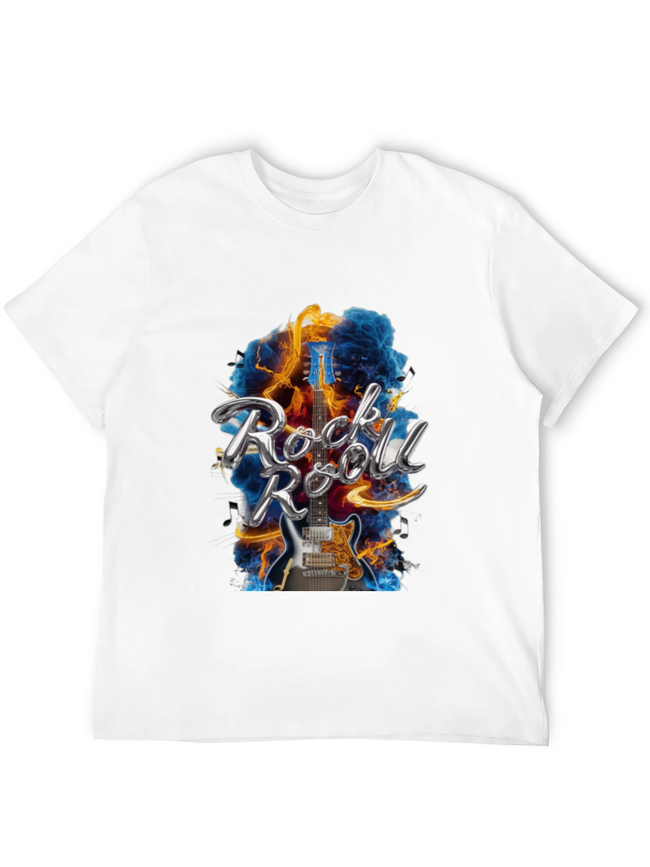 Rock and Roll Guitar T-Shirt - Music Lover Tee