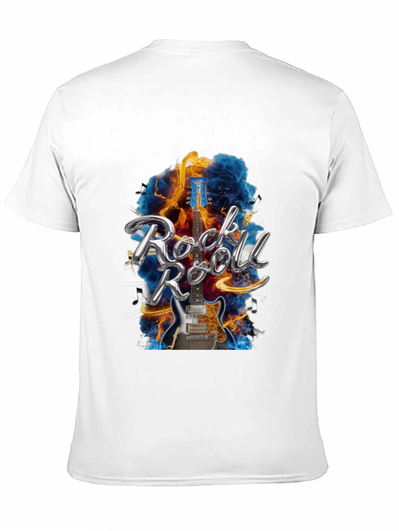 Rock and Roll Guitar T-Shirt - Music Lover Tee