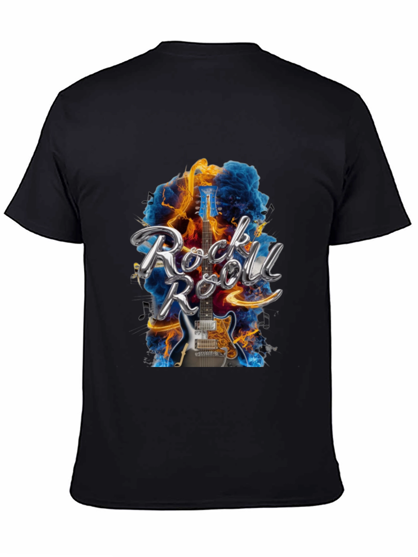 Rock and Roll Guitar T-Shirt - Music Lover Tee
