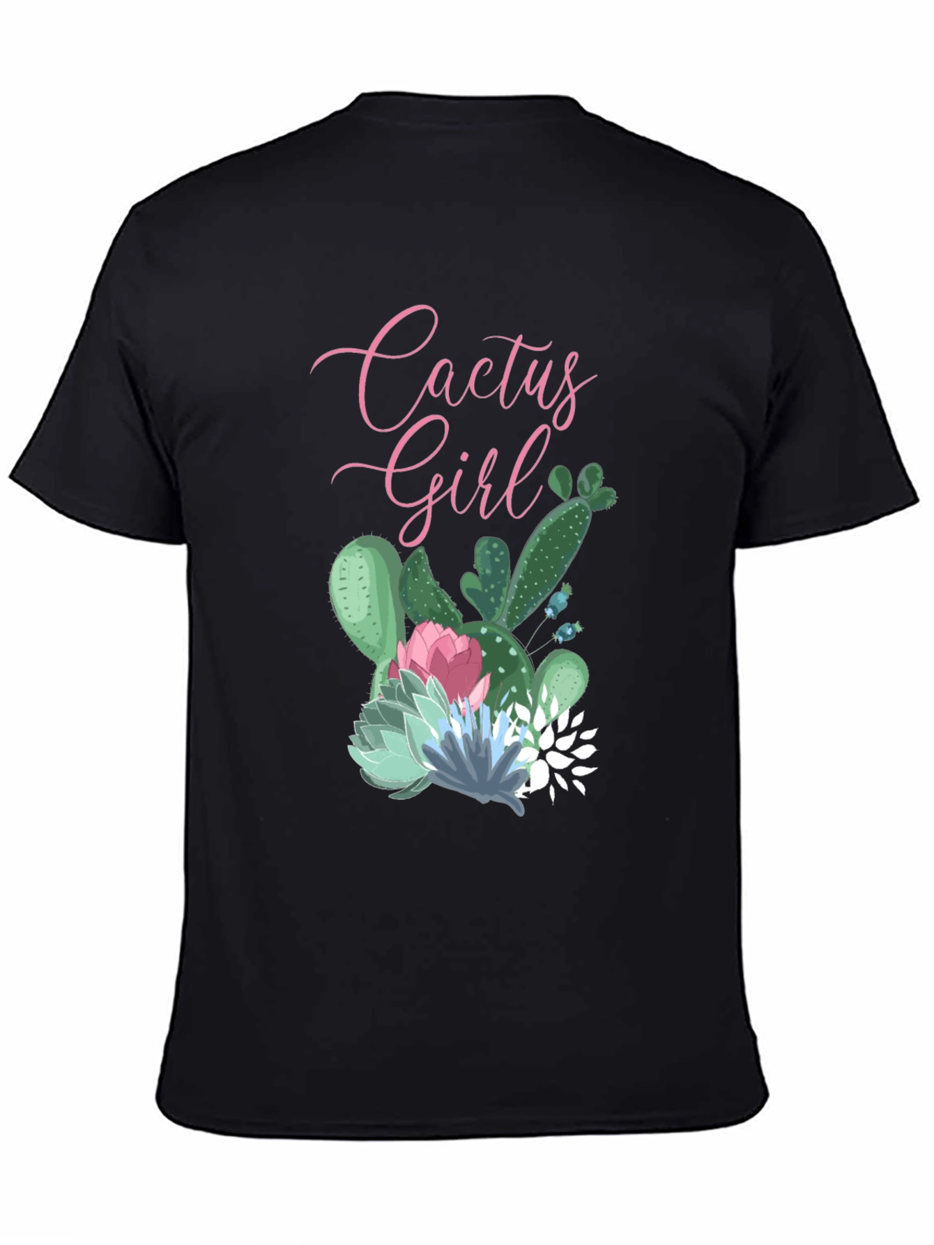 Cactus Girl Graphic T-Shirt - Stylish & Unique Design
