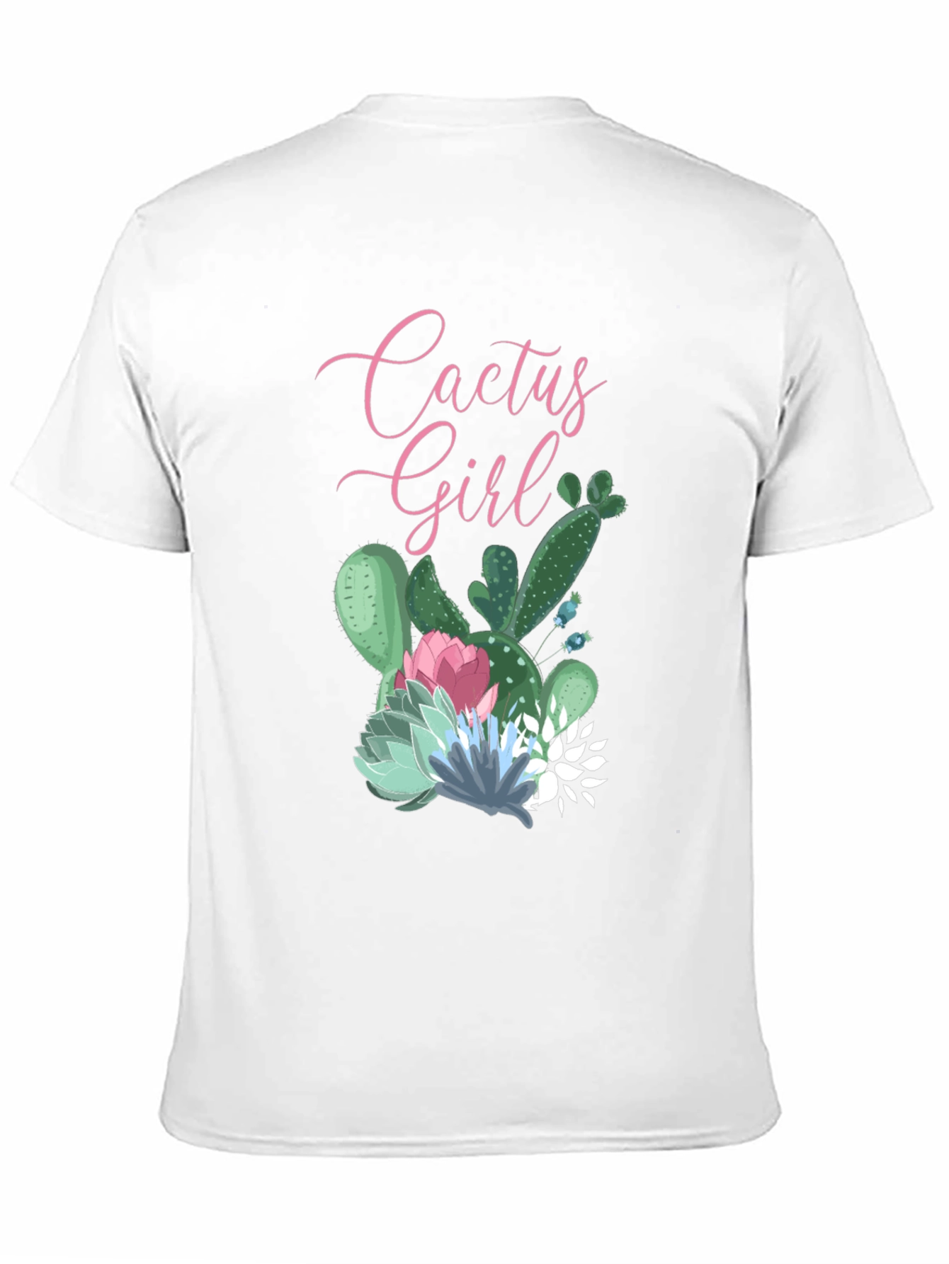 Cactus Girl Graphic T-Shirt - Stylish & Unique Design