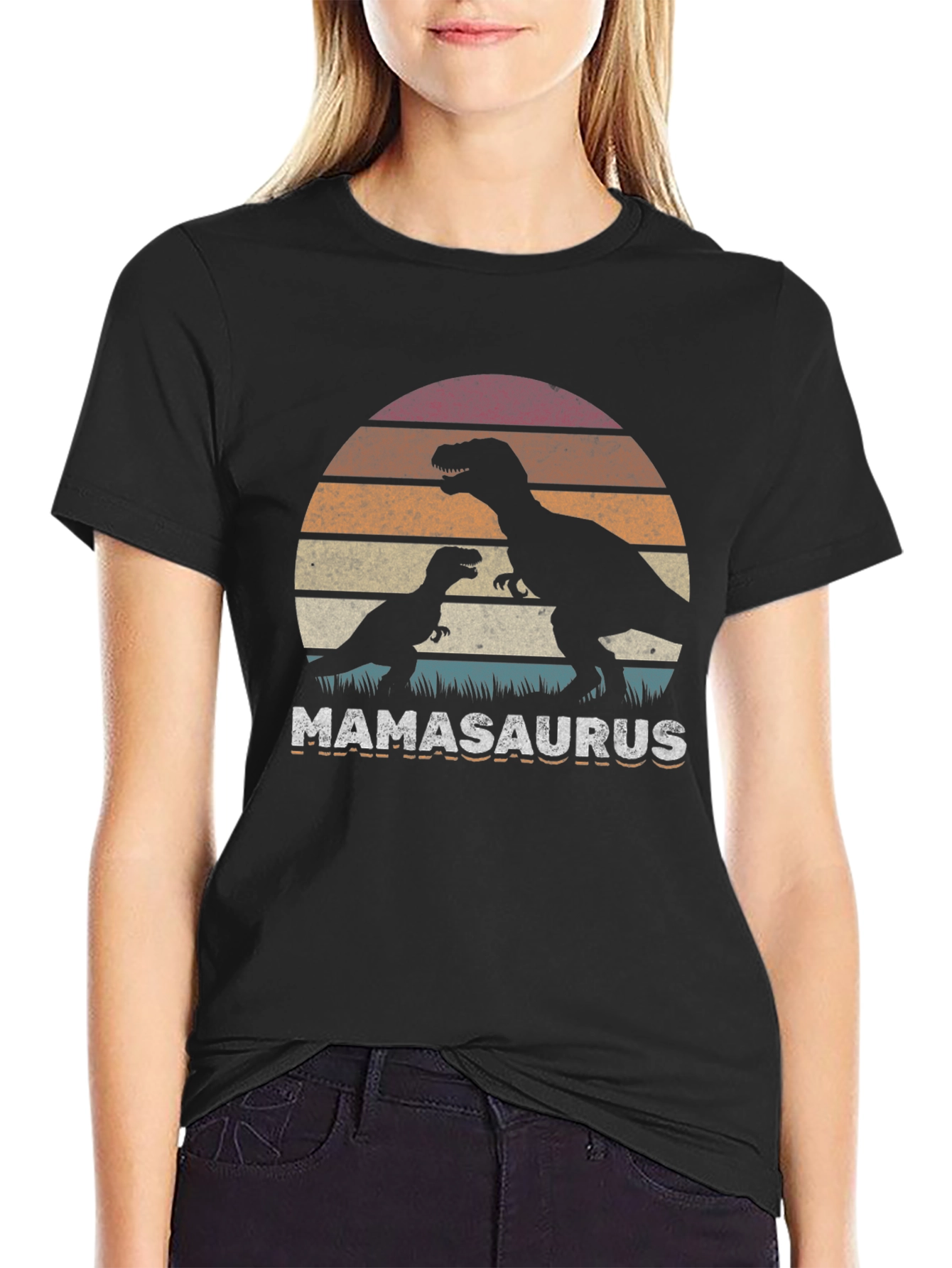 Mamasaurus T-Shirt - Dinosaur Mama Tee