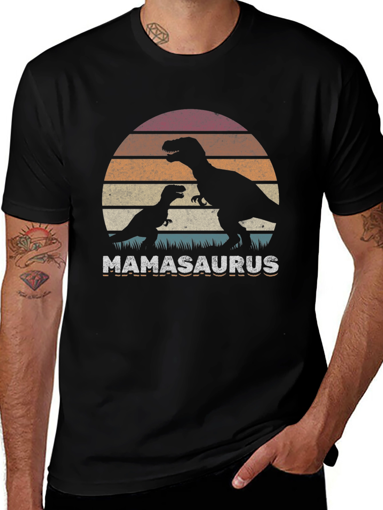 Mamasaurus T-Shirt - Dinosaur Mama Tee