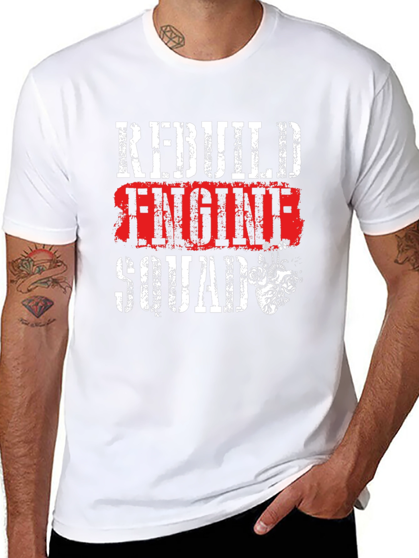 Rebuild Engine Squad Graphic T-Shirt